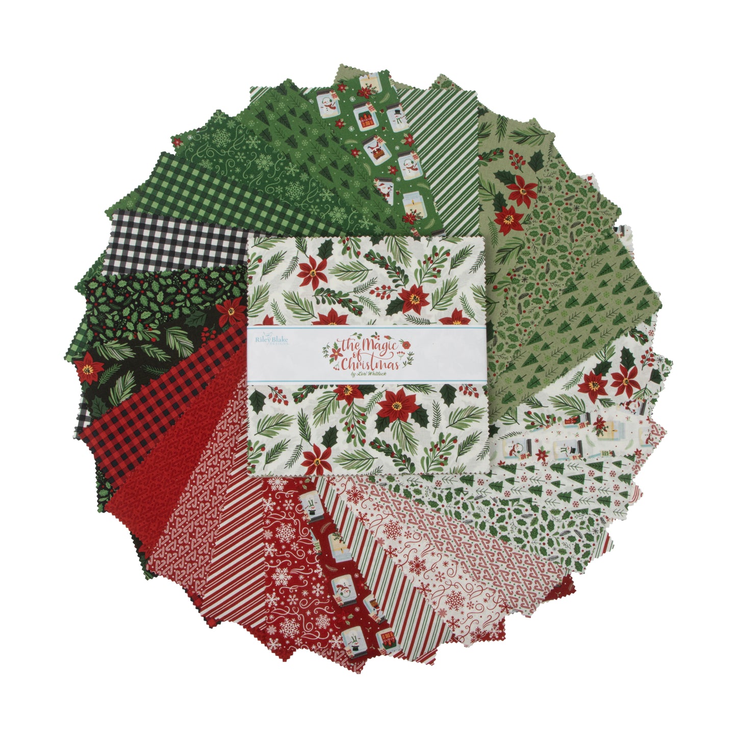 Magic of Christmas 10" Stacker | Layer Cake 42 pc. Riley Blake Designs