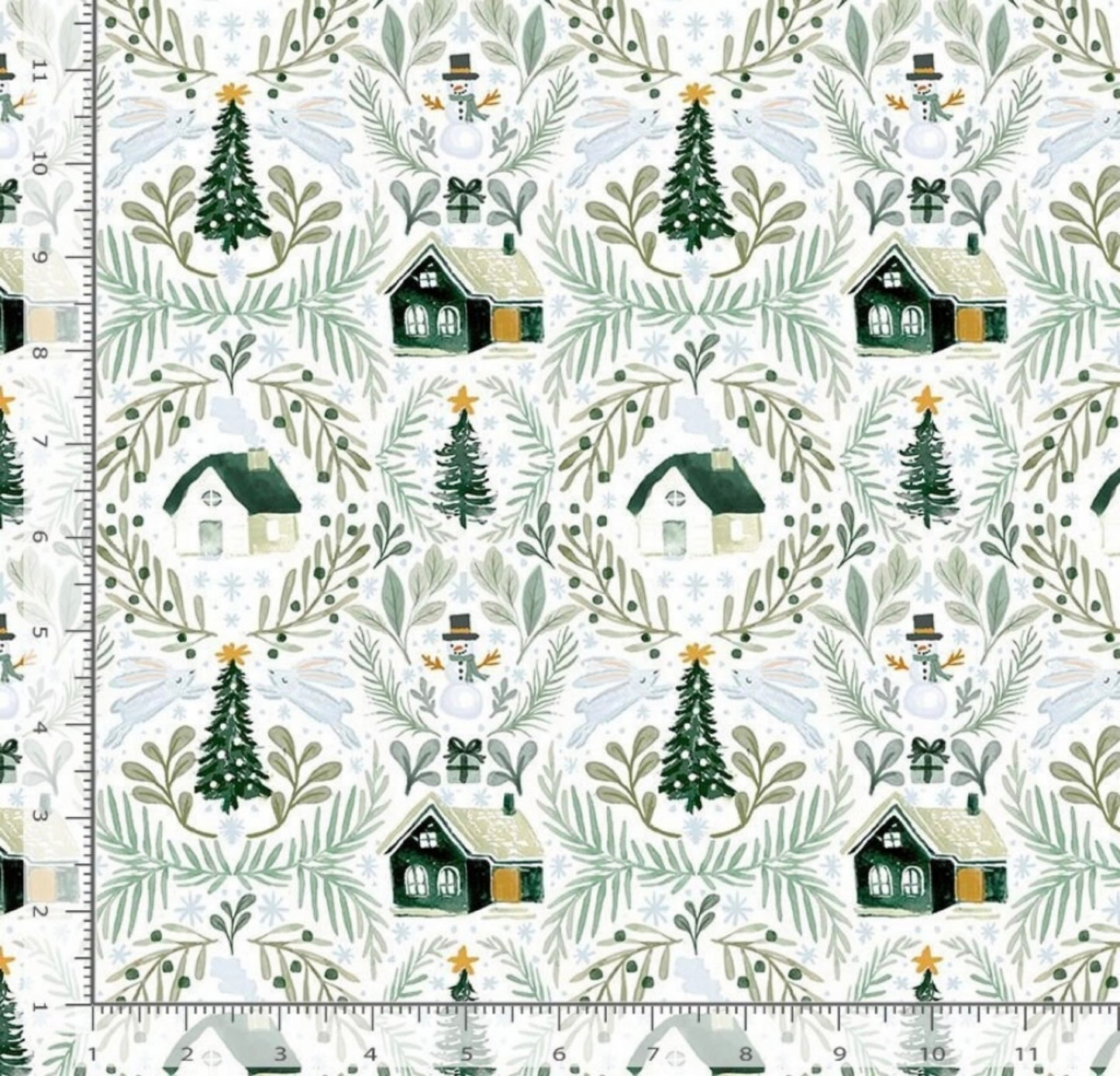 Best In Snow - from the Best In Snow Collection by Clara Jean for Dear Stella Fabrics - Multi