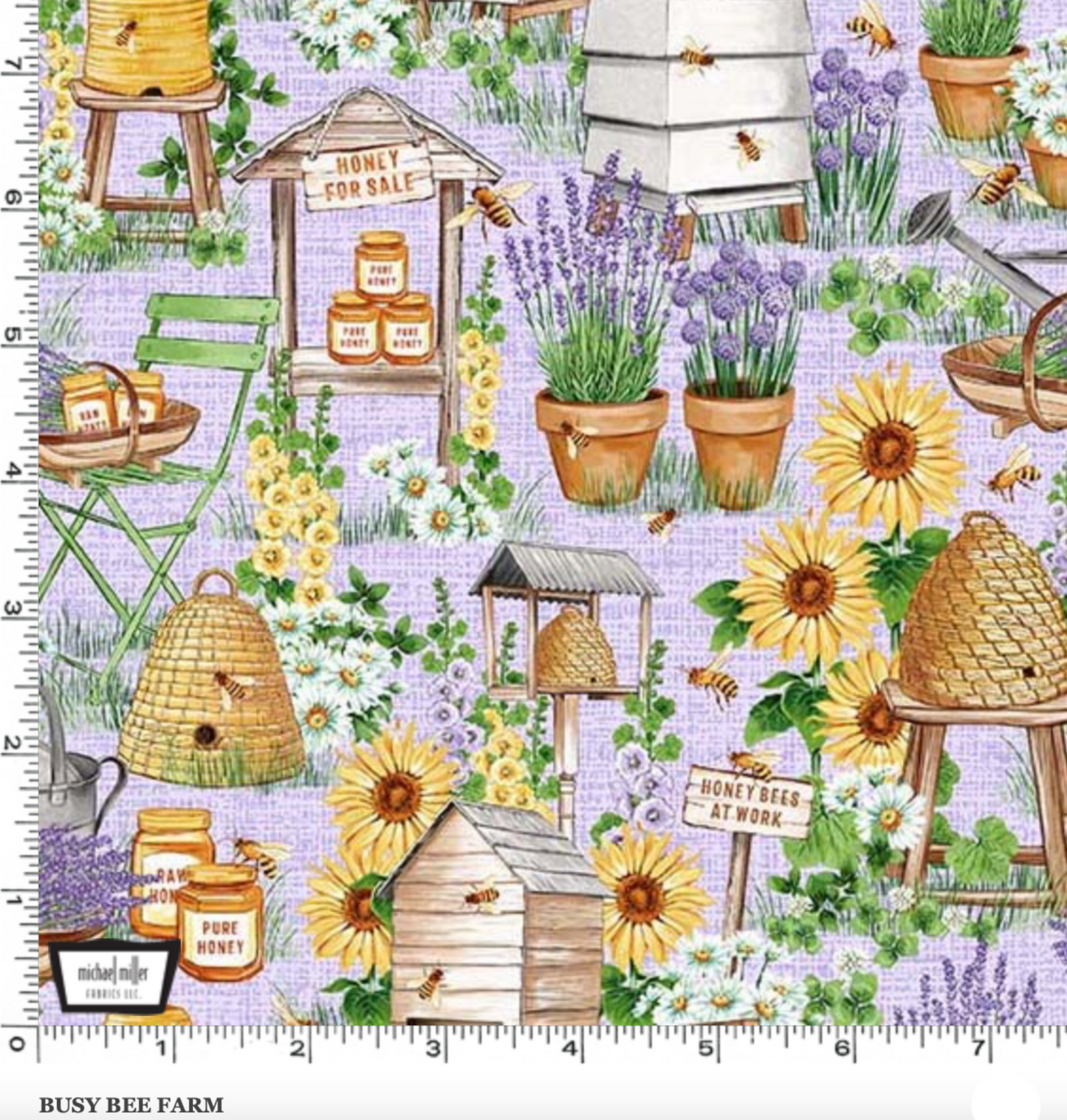 Busy Bee Farm - Bee Culture Collection - Michael Miller Fabrics