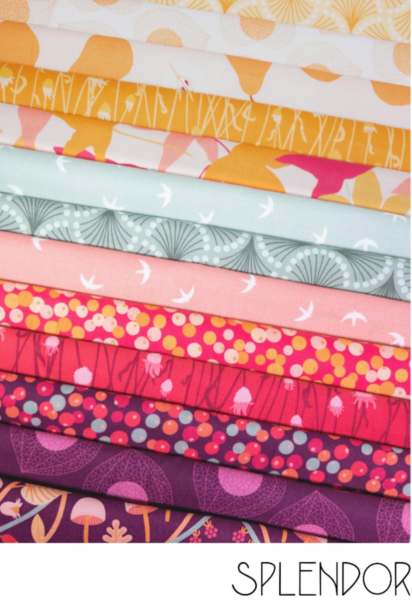 Splendor Tiles - 42 pc -10 x 10 Layer Cake- Pippa Shaw for Figo Fabrics