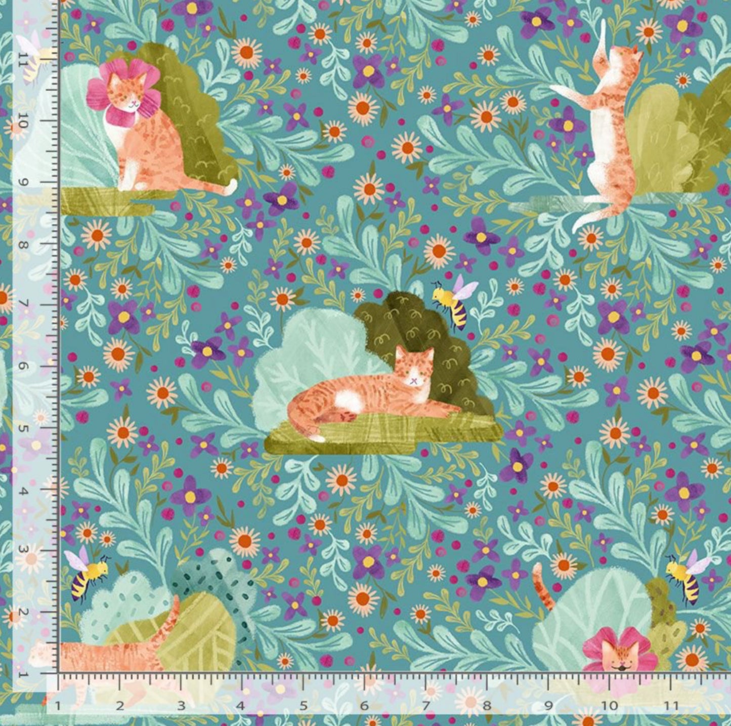 Curiosity Blooms Fabric - Pammie Jane for Dear Stella Fabrics