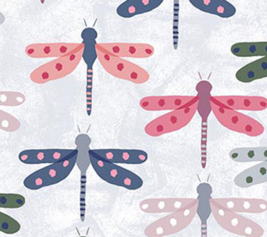 Dragonfly Fabric - from the Penrose Collection by Jillian Phillips for Figo Fabrics