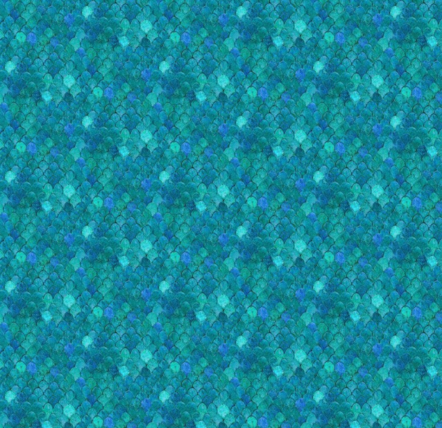 Scale Texture in Teal - Great Blender from The Flourish Collection from timeless Treasures Fabric