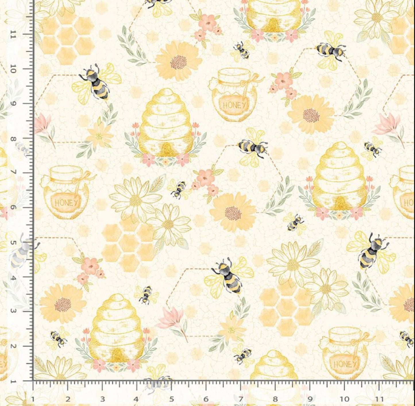 Quilting Bees Fabric - Home Sweet Home - Timeless Treasures