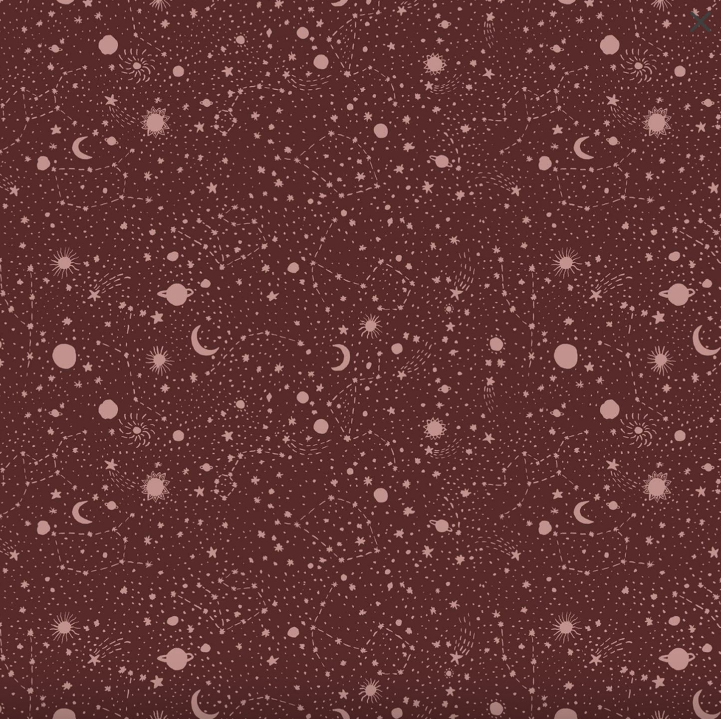 Constellations - From the Galaxies Collection from Figo Fabrics - 90578-36 - Rust