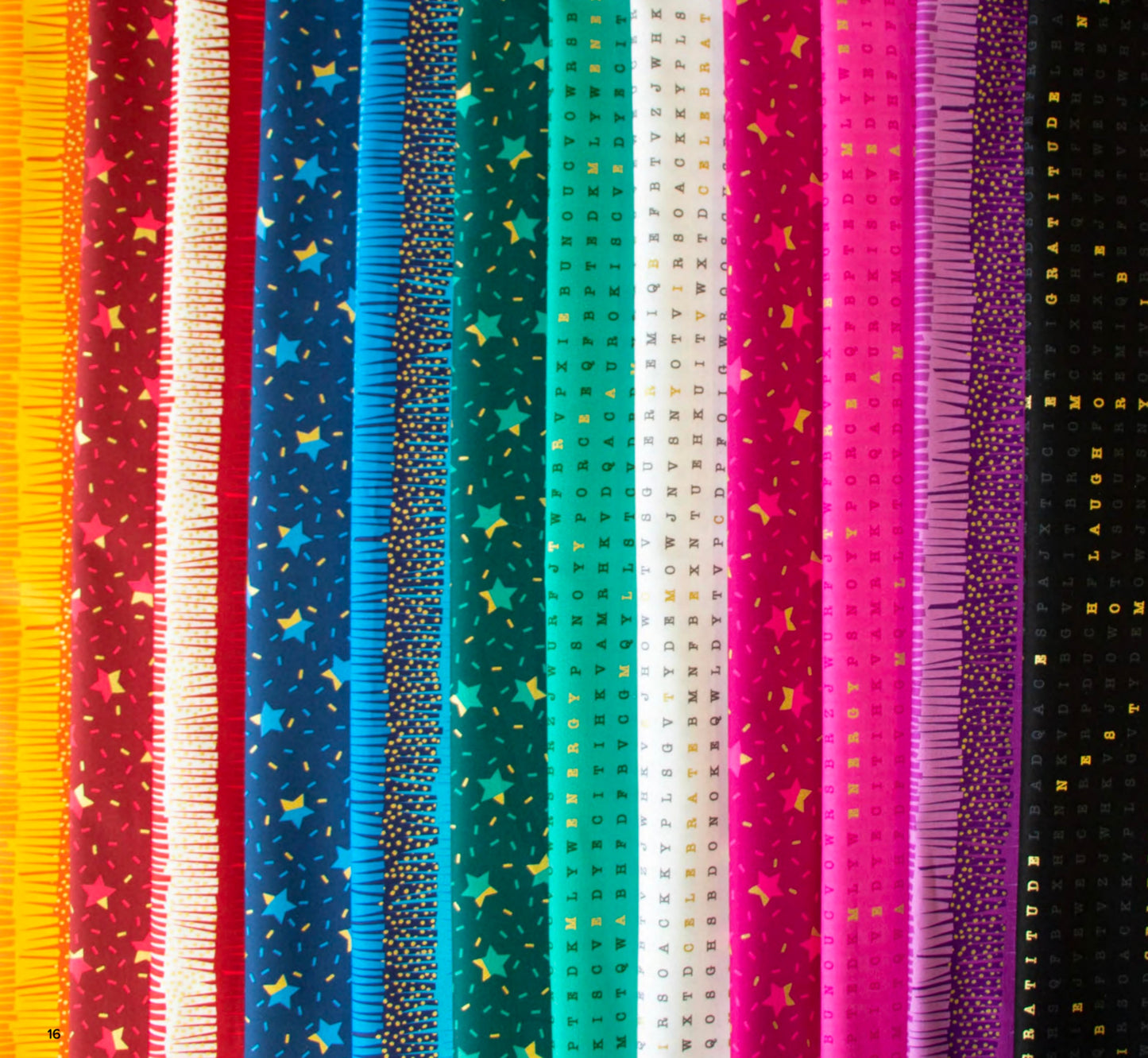 Party Time Strip Roll 40pc Jelly Roll - Figo Fabrics