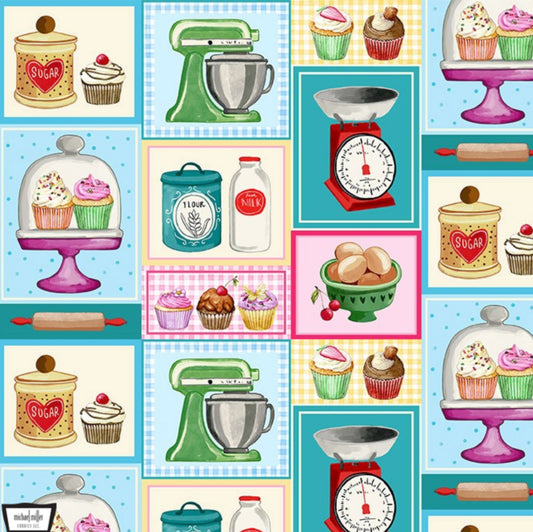 Sweet Indulgence Patches - from the Sweet Indulgence Fabric Collection  from Michael Miller Fabrics