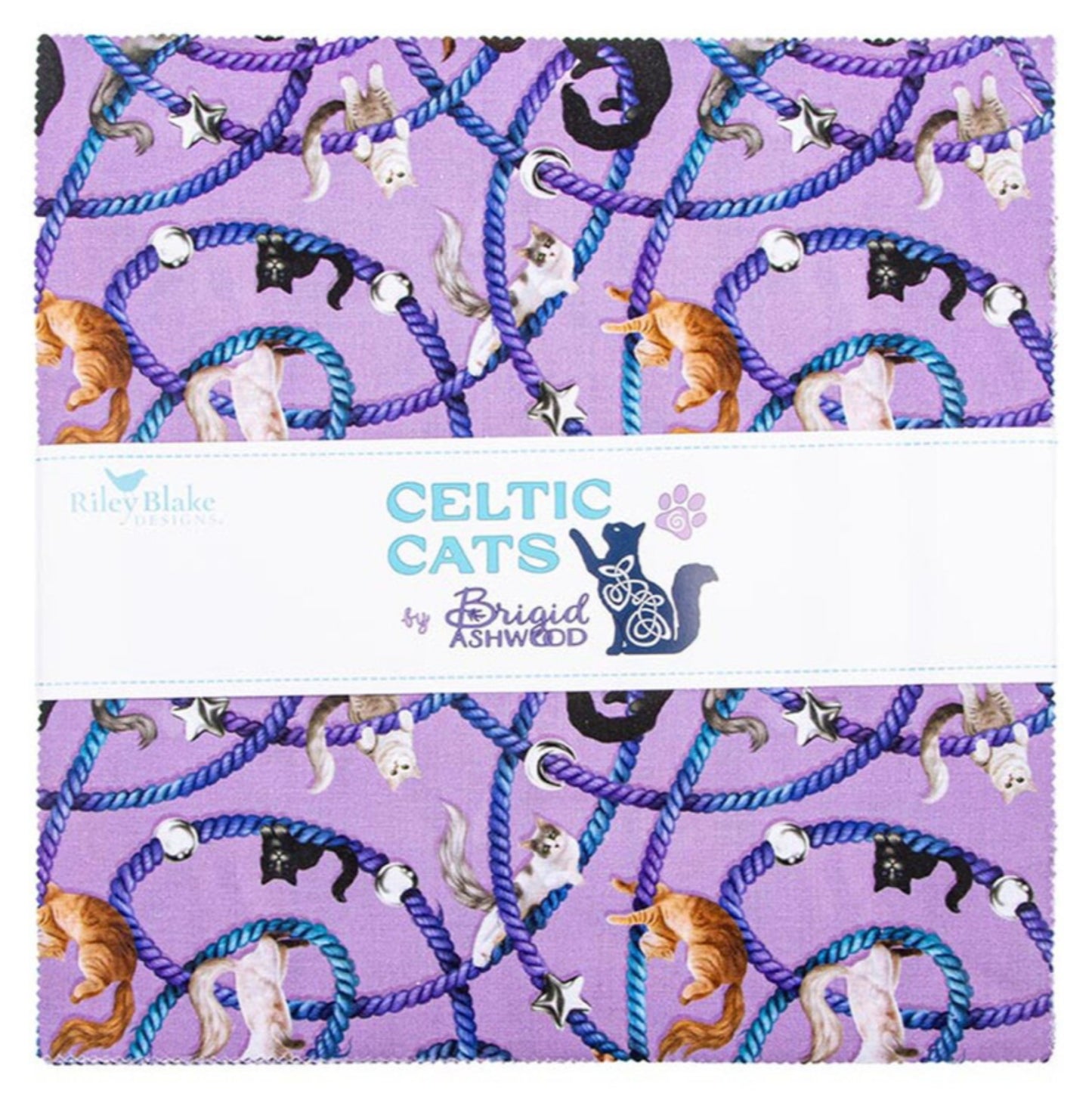 Celtic Cats 5" Stacker - Riley Blake Designs