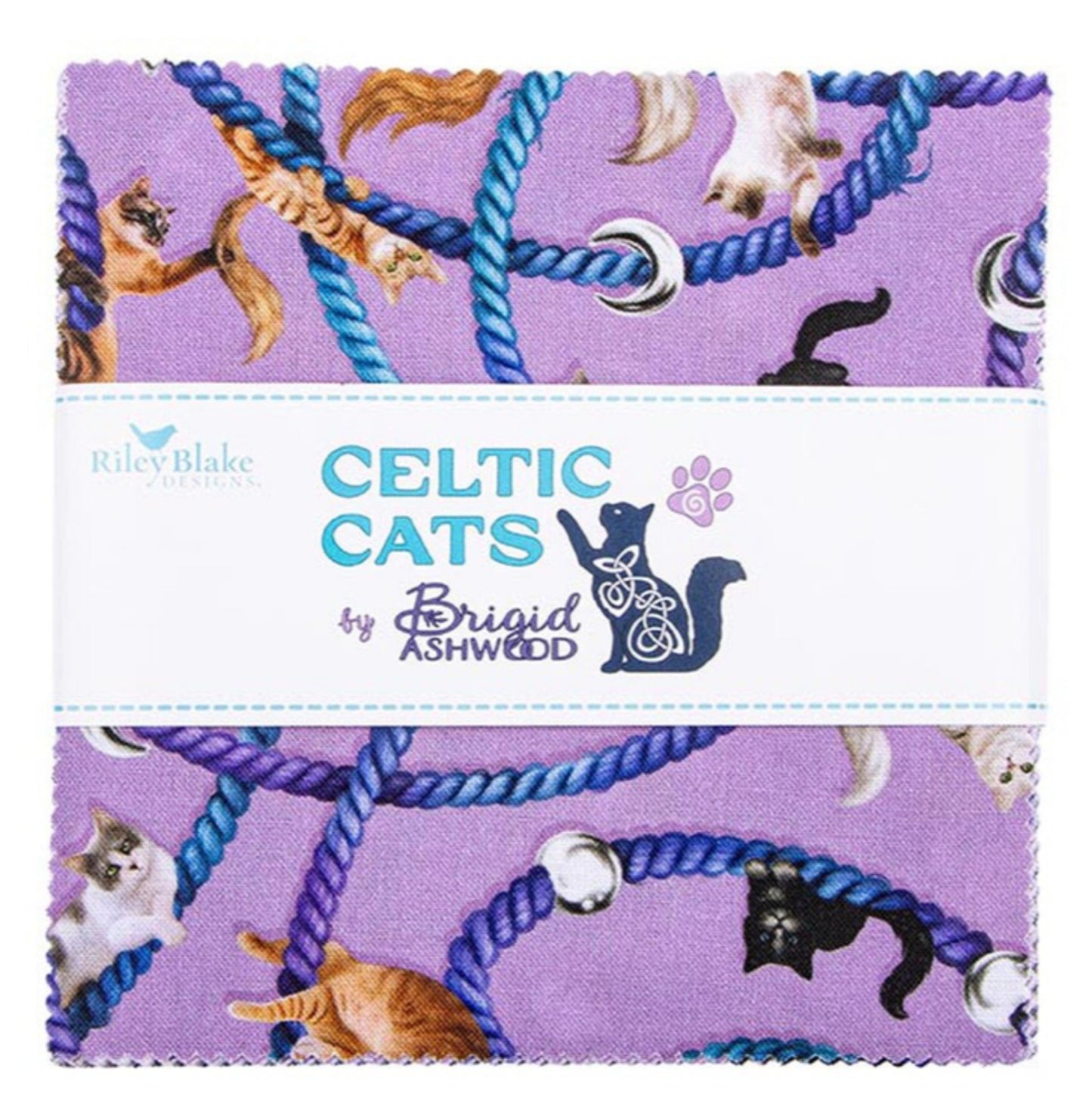 Celtic Cats 10" Stacker - Riley Blake Designs