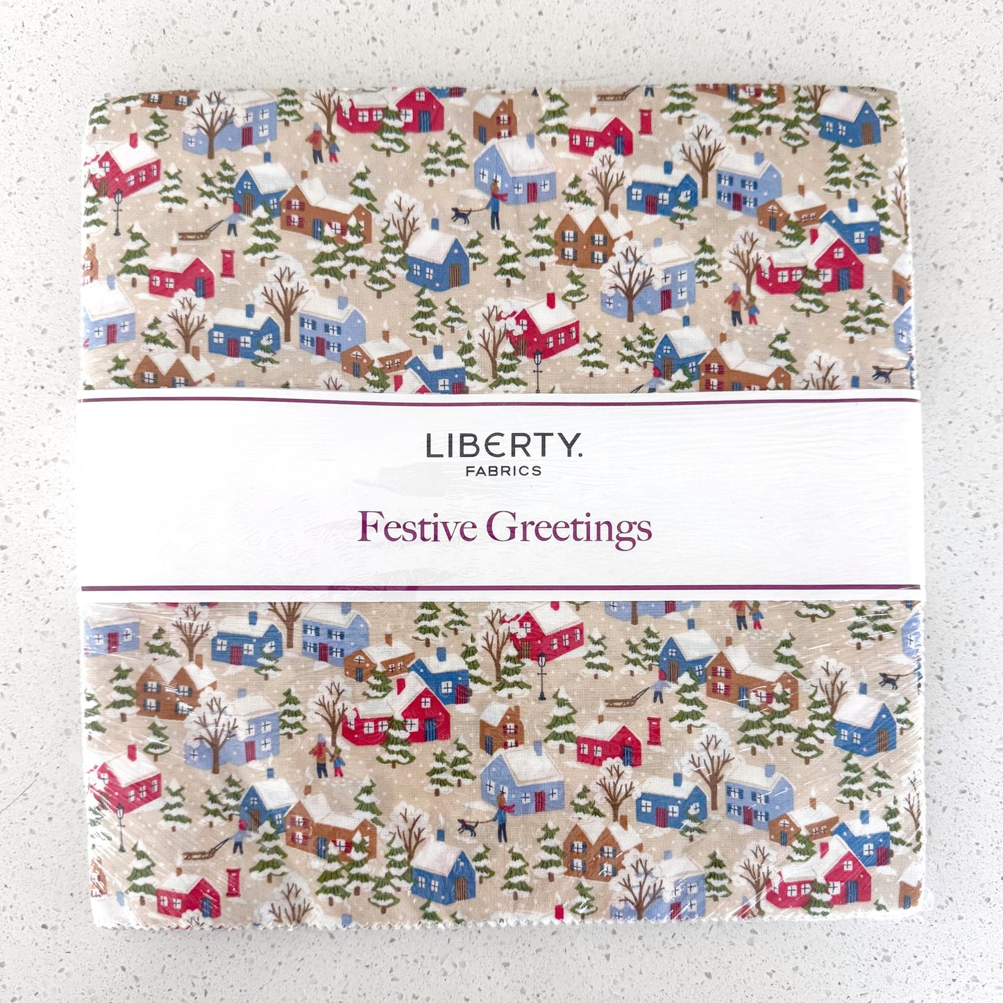 Liberty Festive Greetings 10" Stacker - Liberty Fabrics