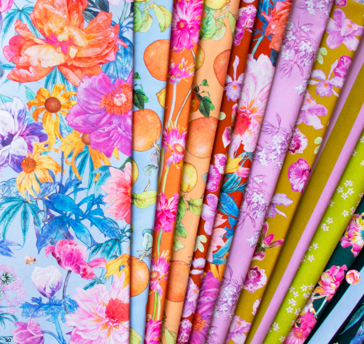 Margo Fat Quarter Bundle - By Adriana Picker - Figo Fabrics