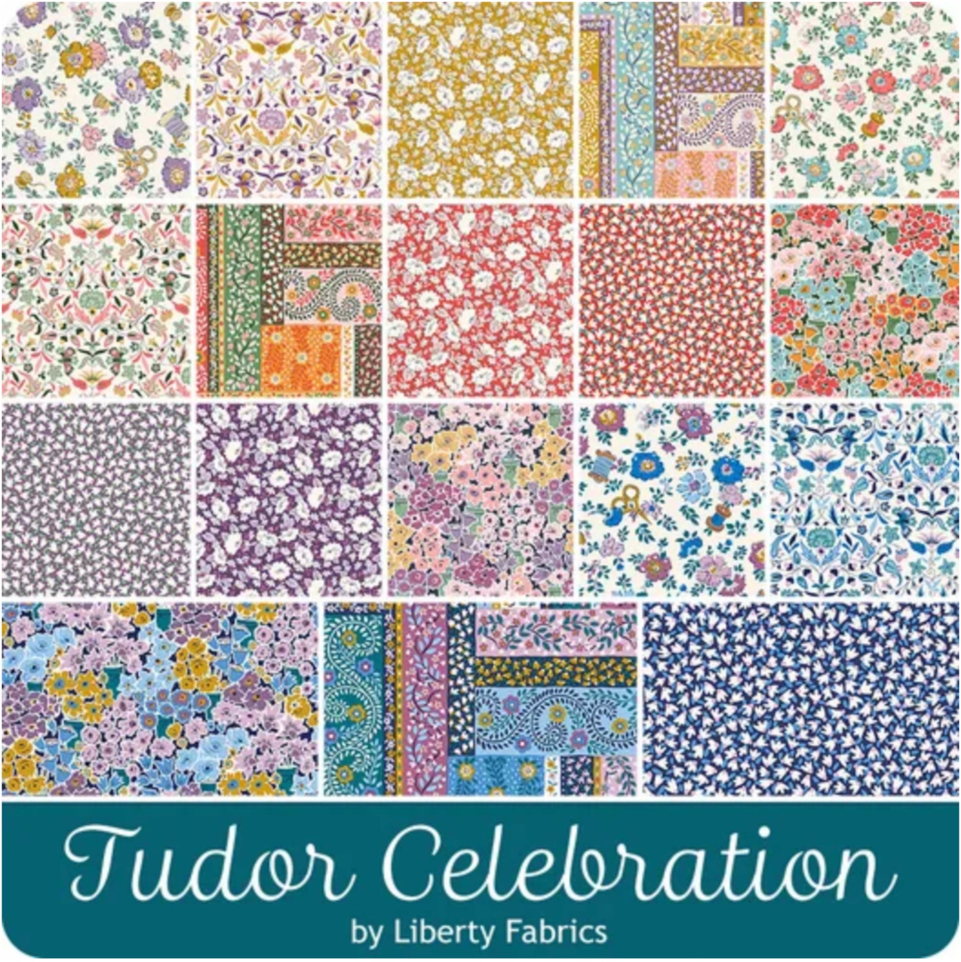 Liberty Tudor Celebration Fabric Chart