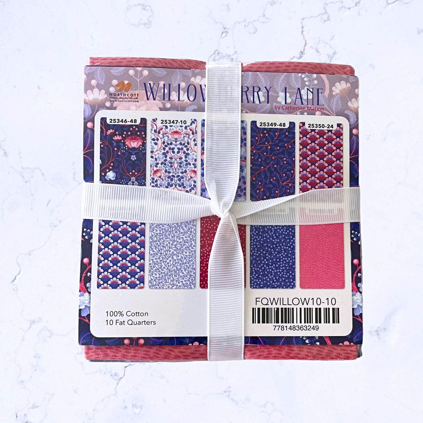 Willowberry Lane 10 pc Fat Quarter Bundle - Willowberry Lane Collection - Northcott