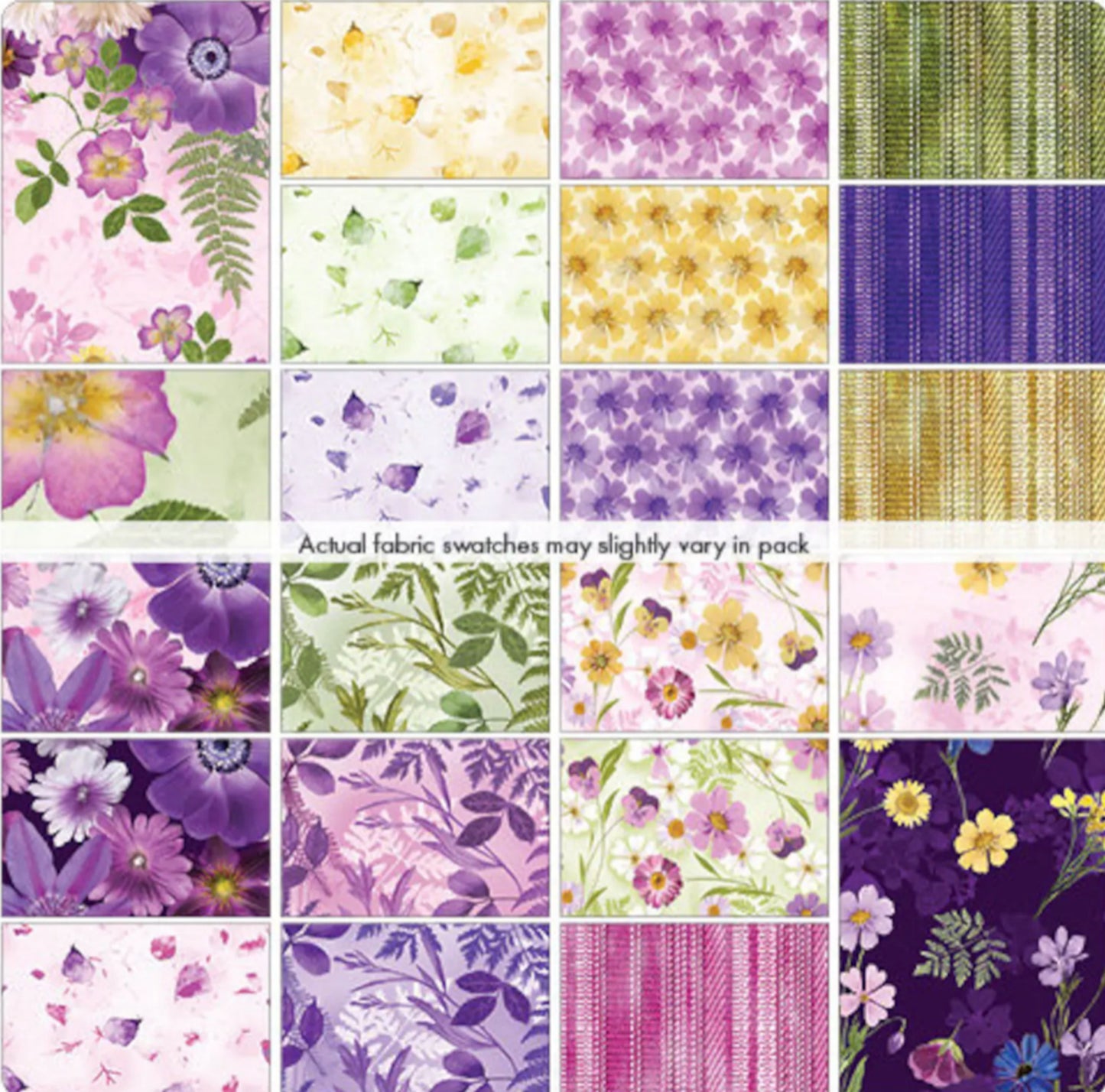 Potpourri Charm Pack 5 in Benartex | Potpourri 42 Piece Kanvas | Potpourri POTP5K