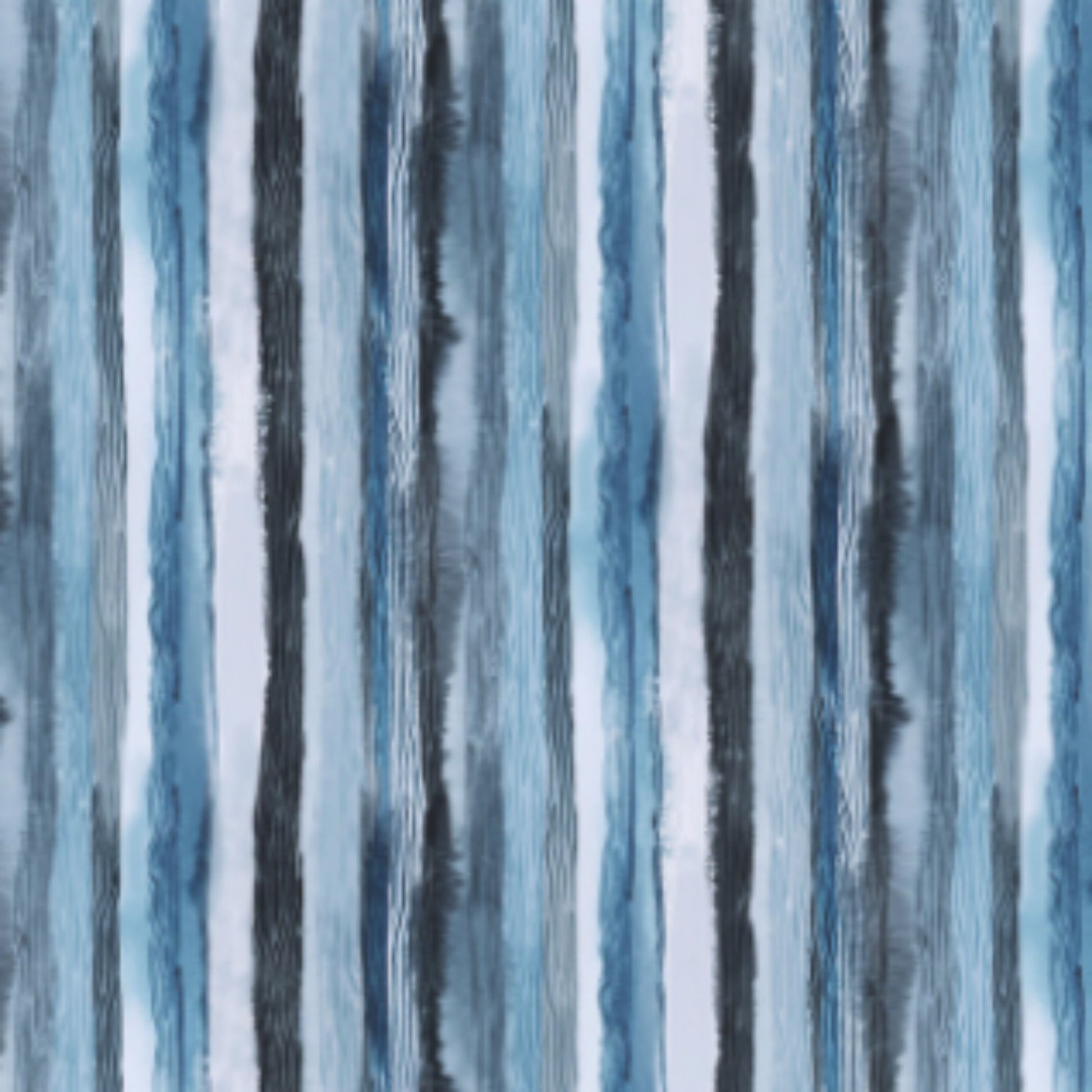 Painterly Multi Stripe Birdwatch Collection Figo Fabrics
