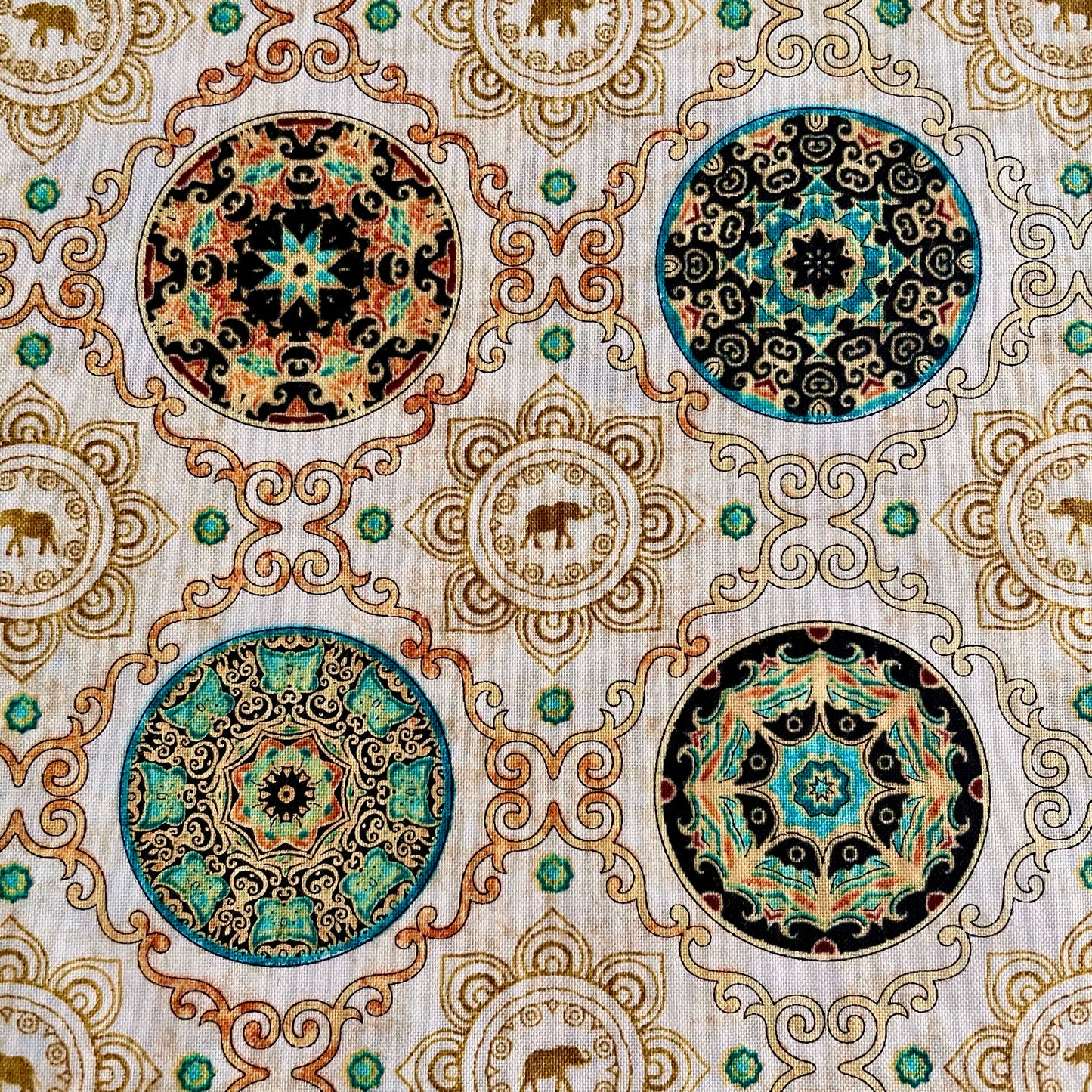 Stand Mixer Bowl Covers - Boho Elephant Mandala