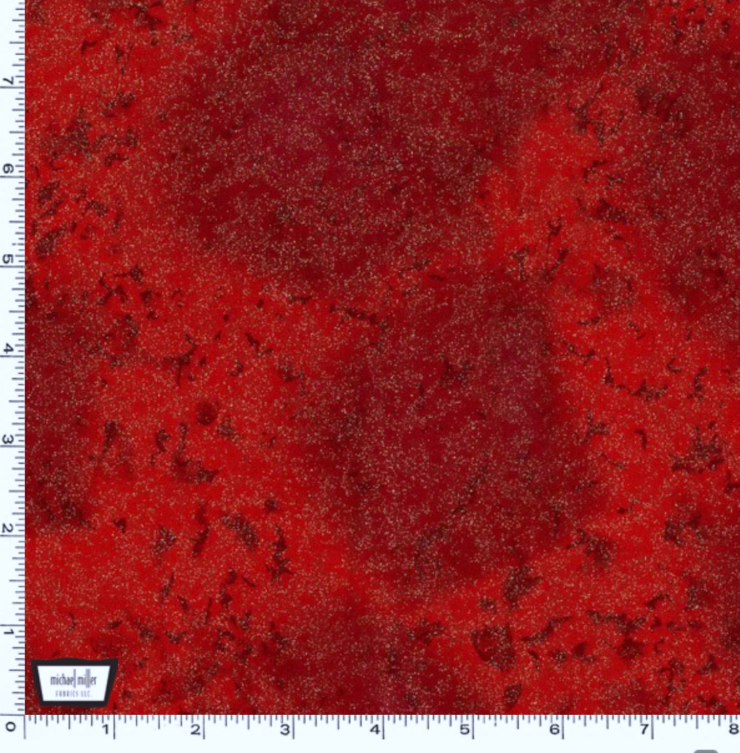 Fabric By The Yard - Fairy Frost Hollyberry - CM0376-HOLL Red