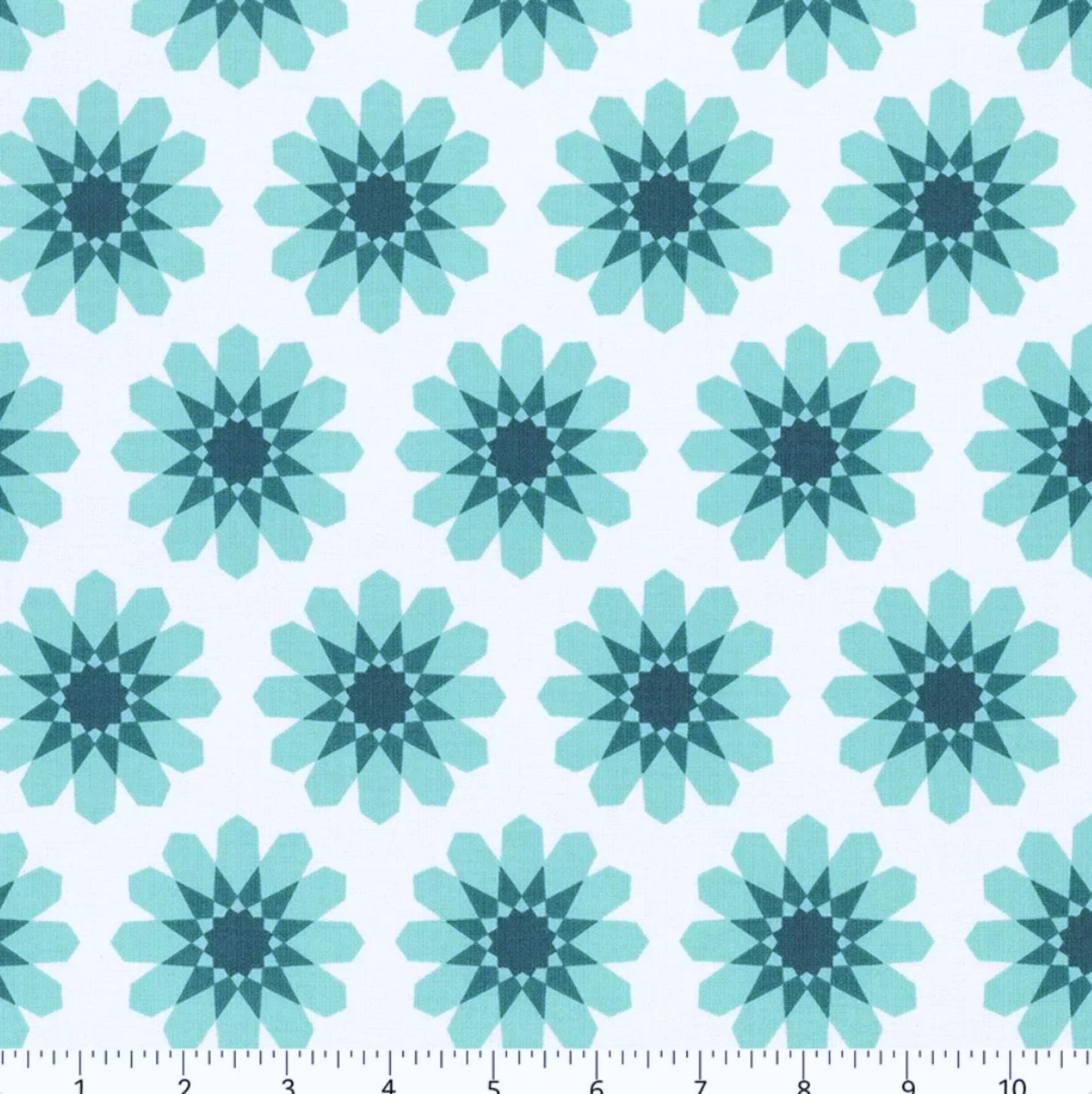 Fabric By The Yard - More Pie Collection Figo Fabrics - Table Cloth in Mint 90456-60