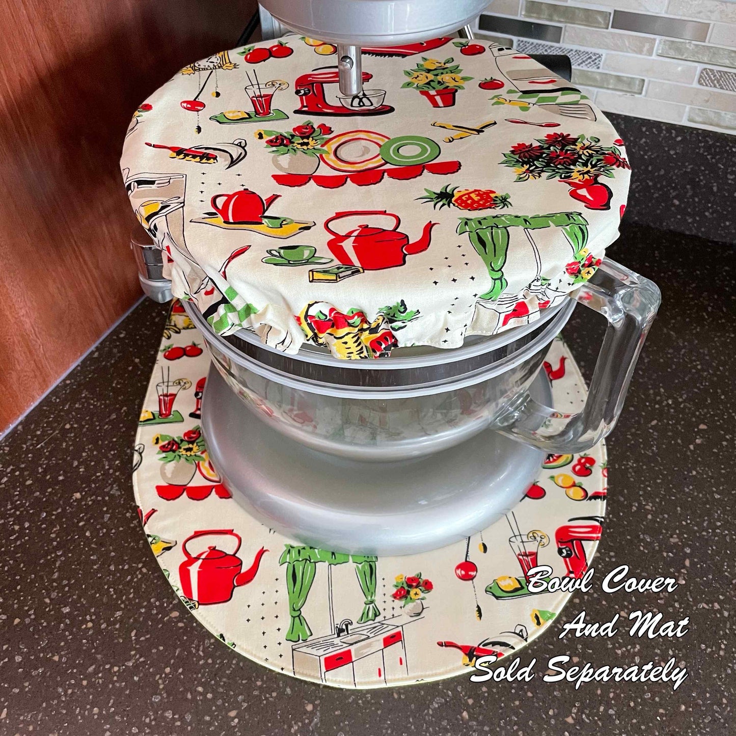 Stand Mixer Slider Mat - Fifties Kitchen