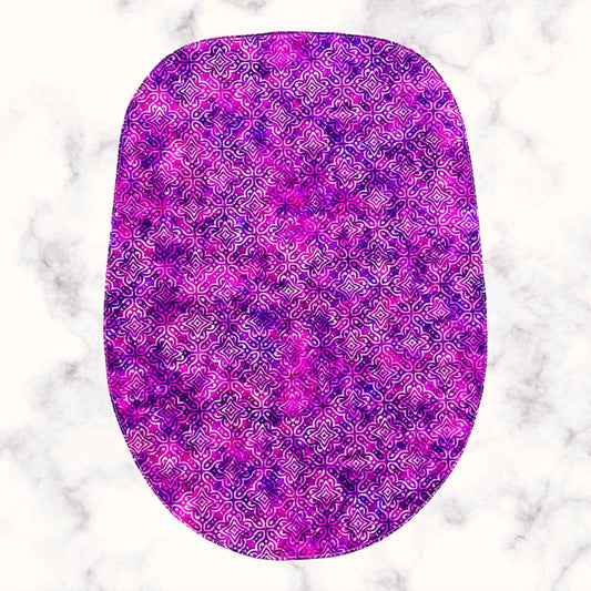 Stand Mixer Slider Mat - Purple Batik