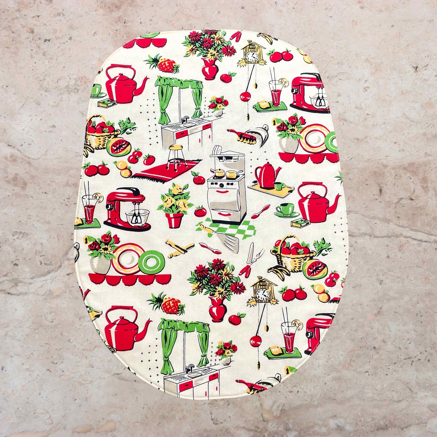 Stand Mixer Bowl Covers - Retro Fifties Kitchen