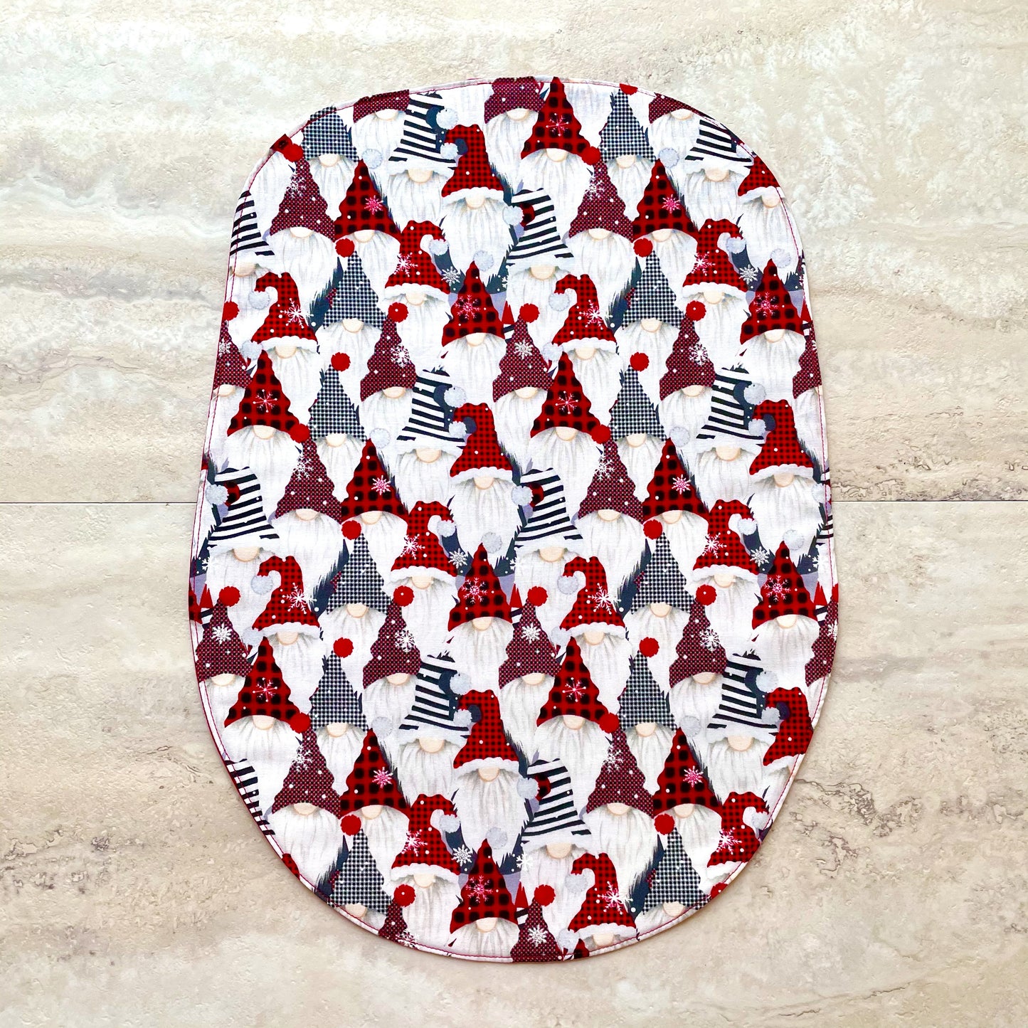 Stand Mixer Slider Mat Snowflake Gnomes