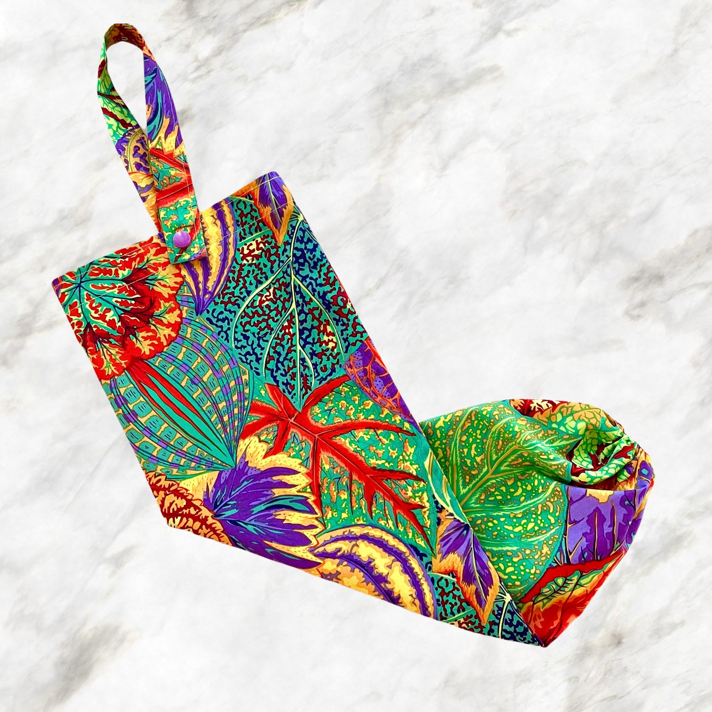 Plastic Bag Holder Dispenser - Free Spirit Kaffe Fassett