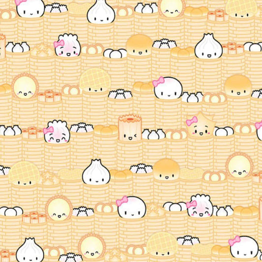 Steamer Stacks - Wonton in A Million Collection - Michael Miller Fabrics