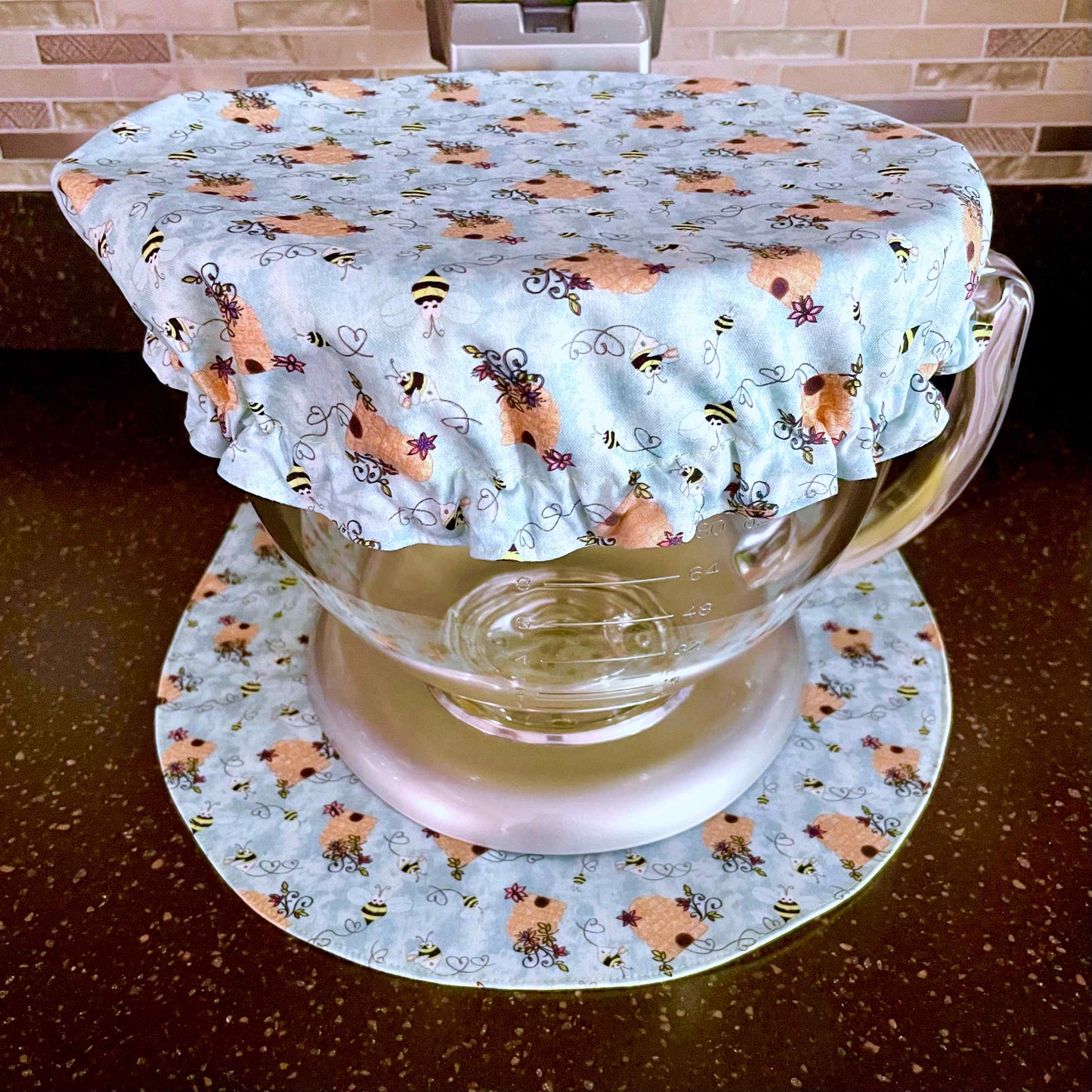 Stand Mixer Slider Mat - Bees and Beehives
