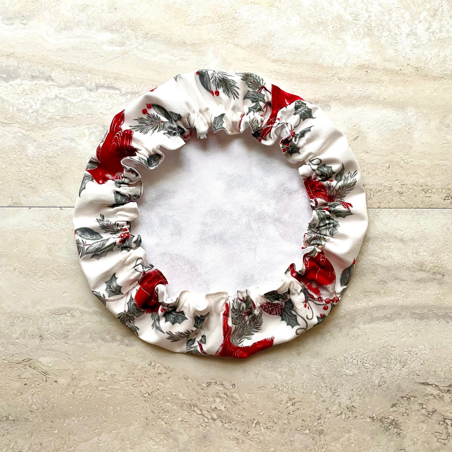 Stand Mixer Bowl Covers - Christmas Cardinals