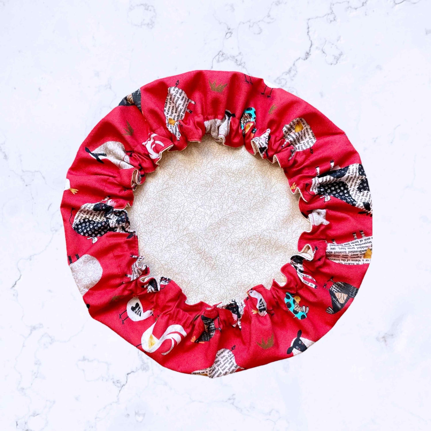 Stand Mixer Bowl Covers -  On The Farm Fabric Bowl Cover