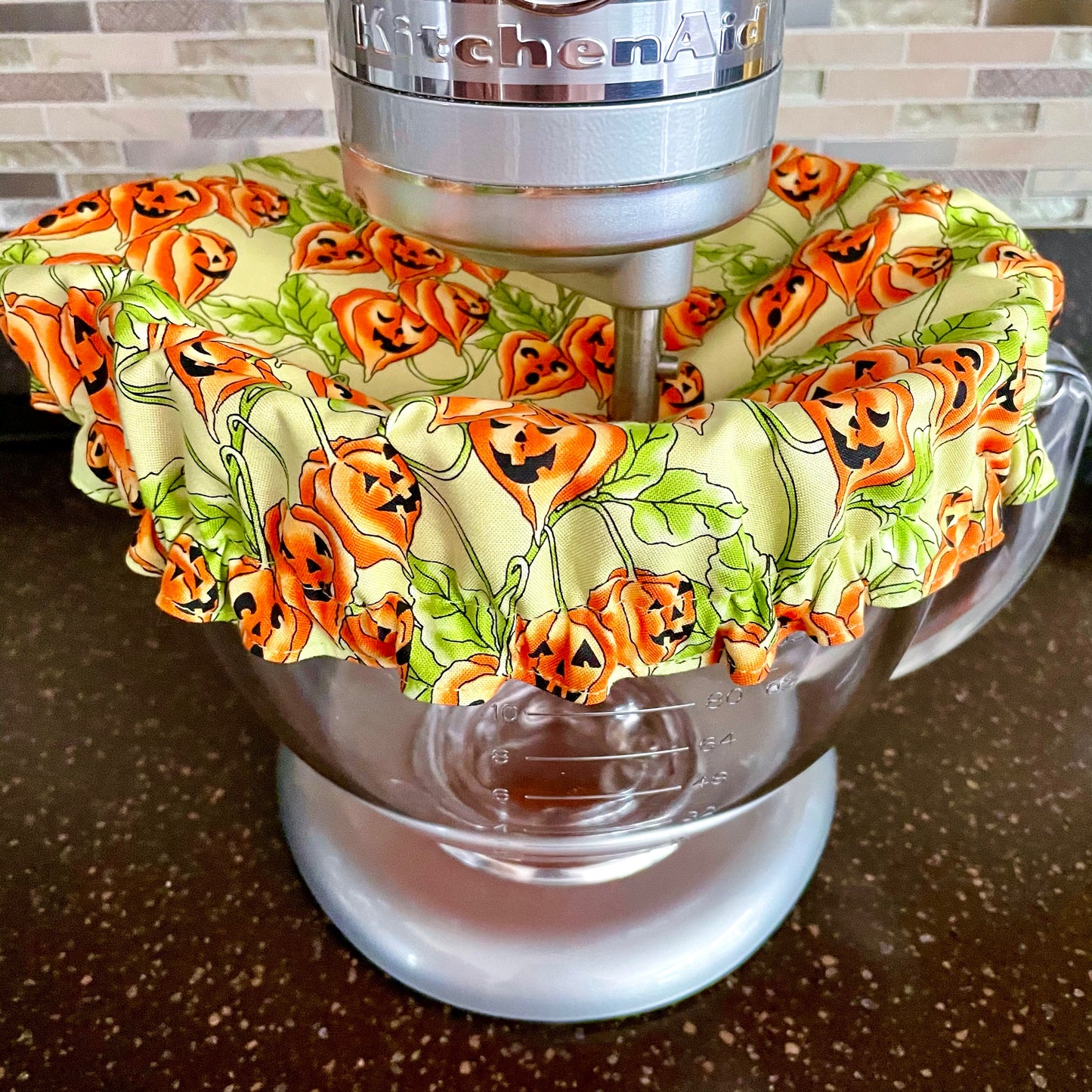 Stand Mixer Bowl Covers - Halloween Spooky Pumpkins