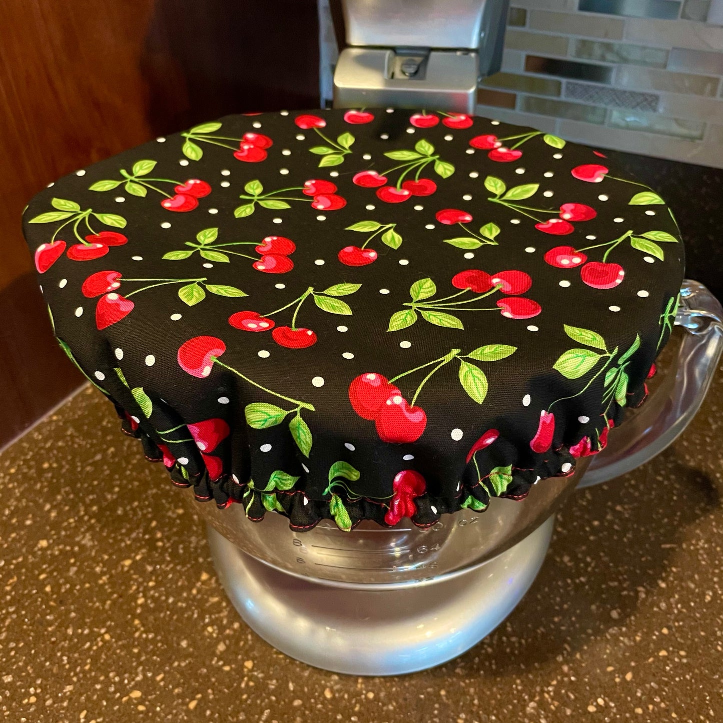 Stand Mixer Bowl Covers - Cherries