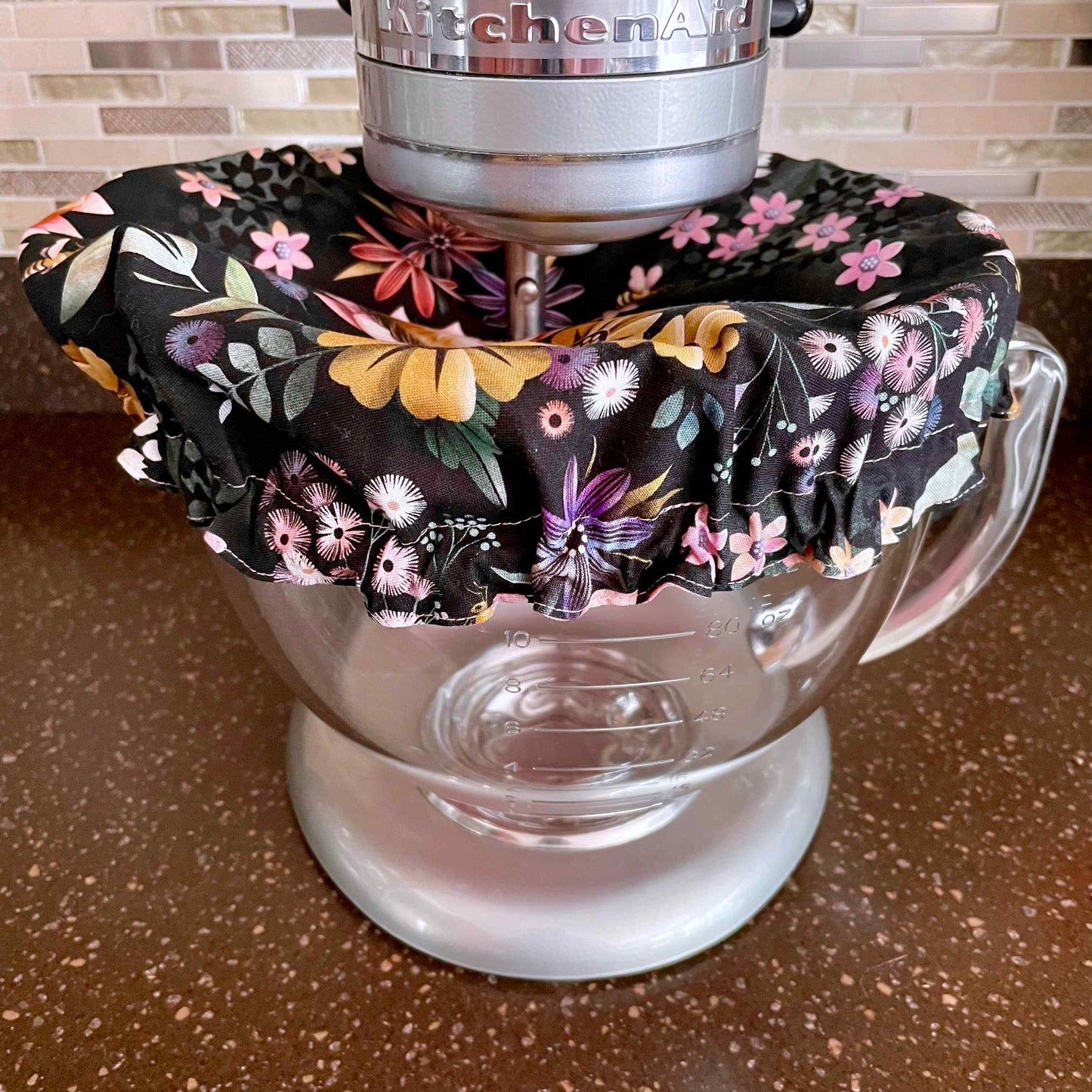 Stand Mixer Bowl Covers -  Honeybloom Bees and Flowers Bowl Cover