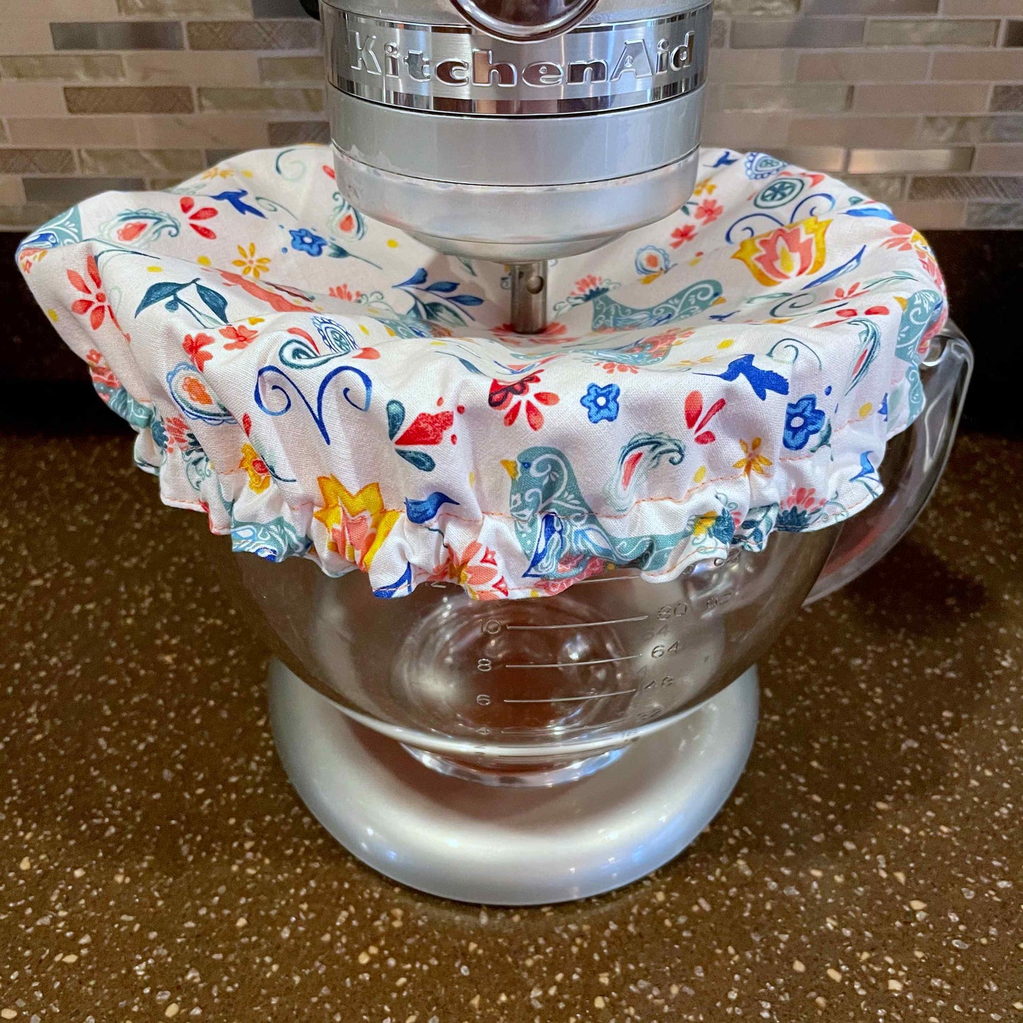Stand Mixer Slider Mat - Pioneer Woman Mazie Fabric