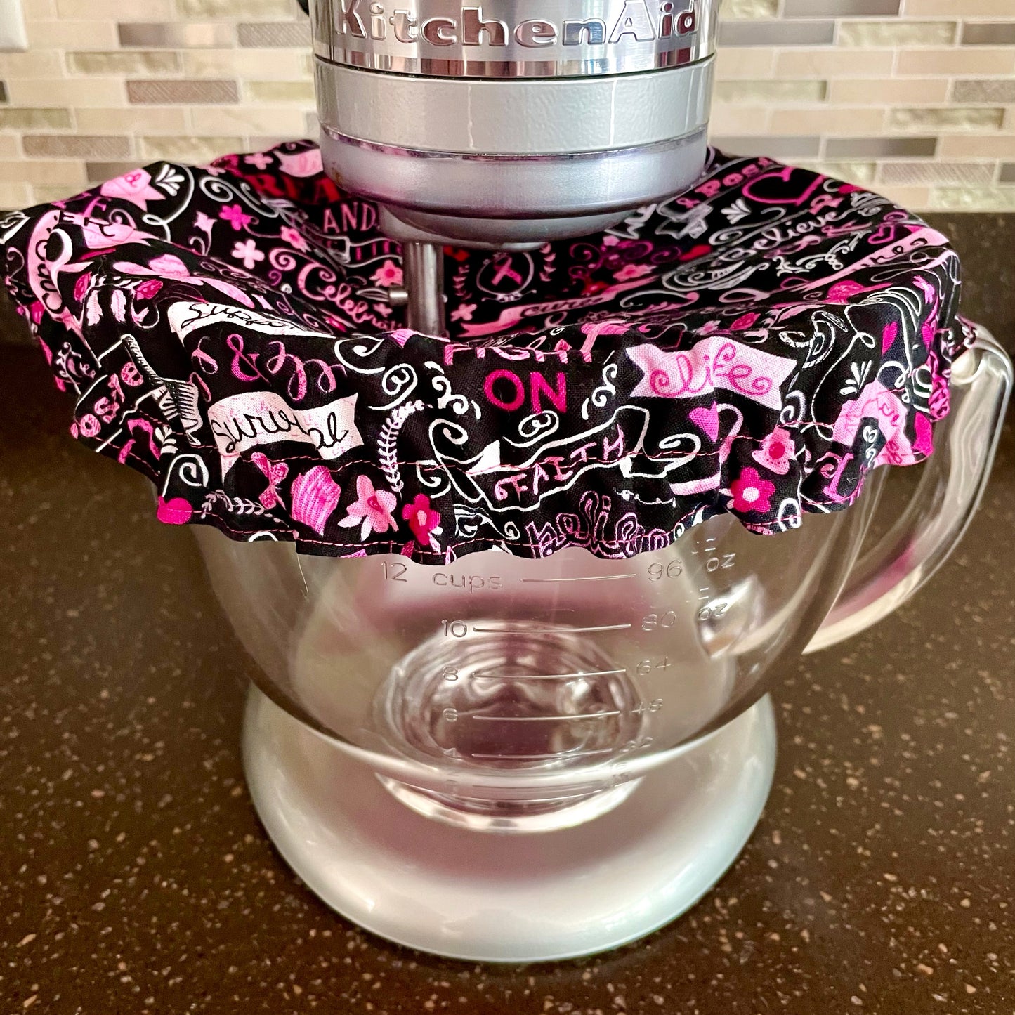 Breast Cancer Awareness Bowl Cover 5 Qt.