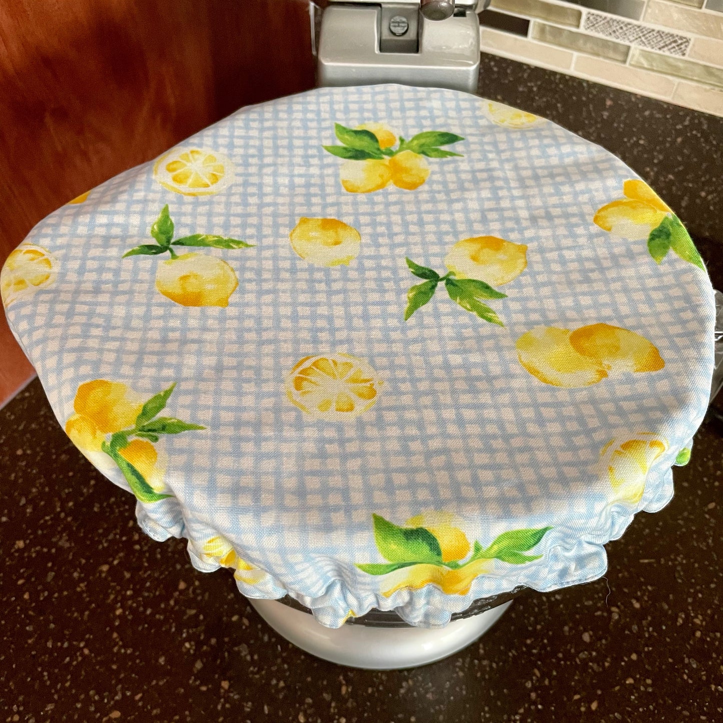Stand Mixer Bowl Covers - Lemon Picnic