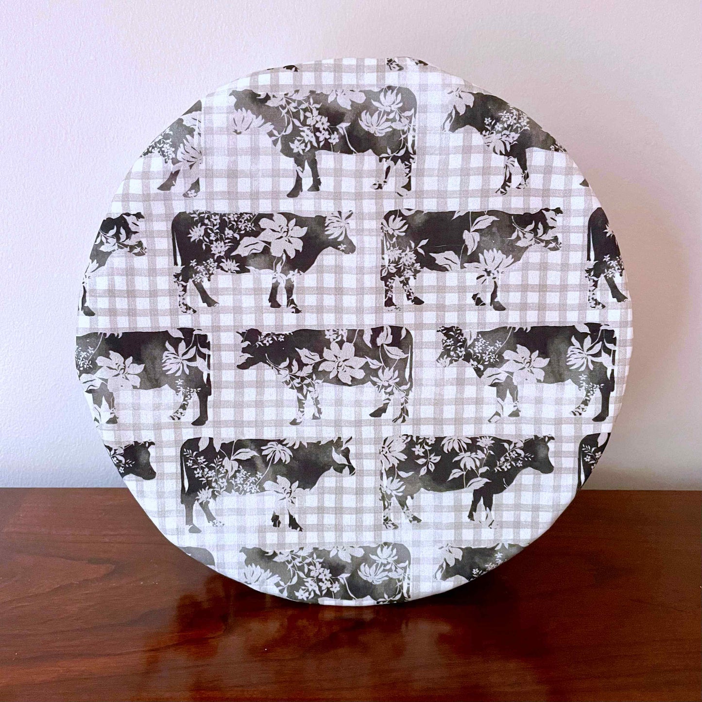 Stand Mixer Bowl Covers - Floral Cows