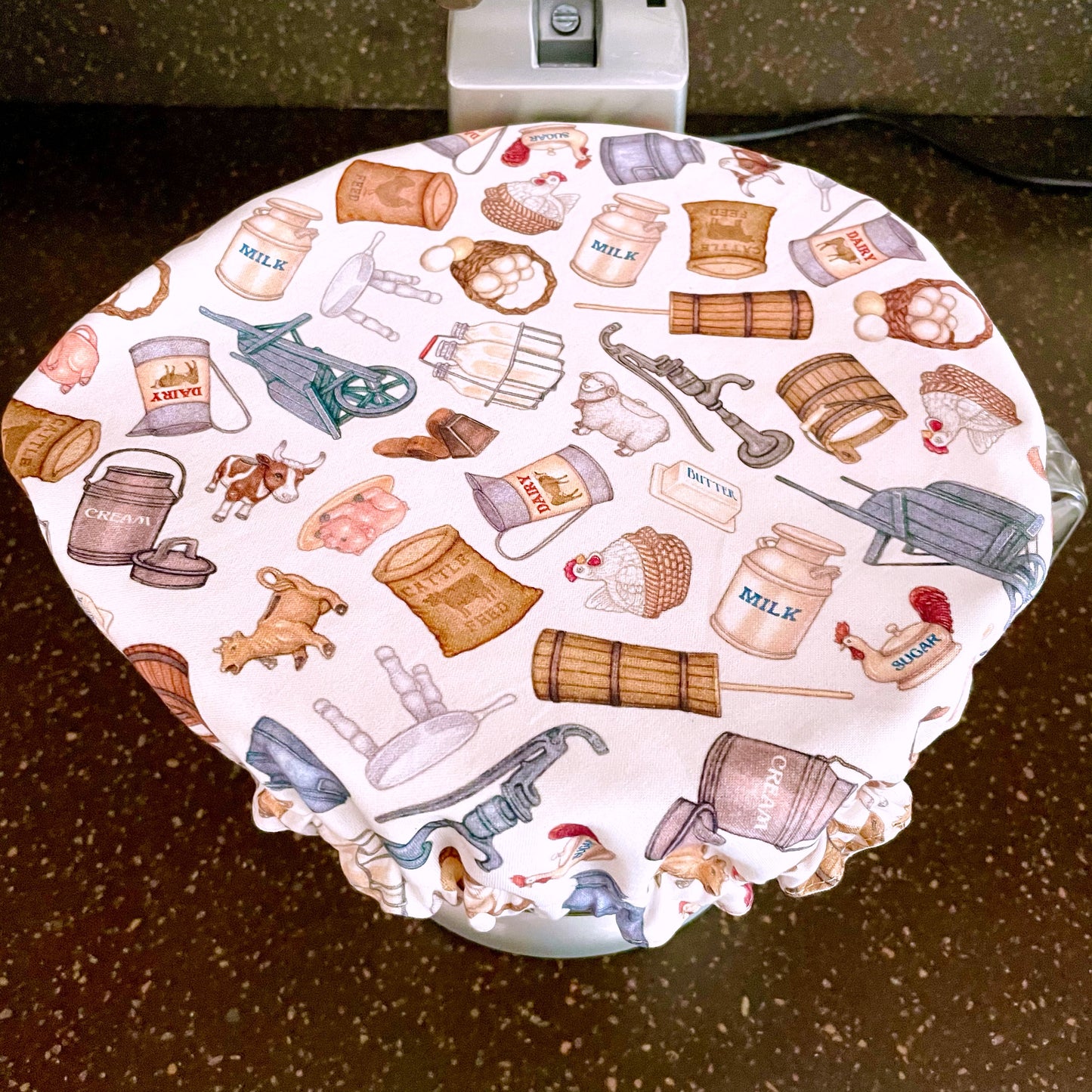 Stand Mixer Bowl Covers - Farm Charm