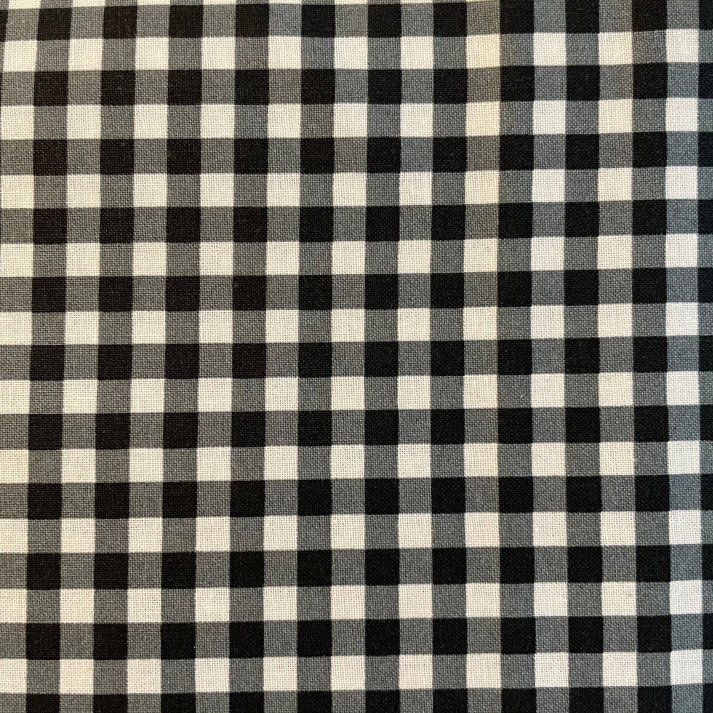 Stand Mixer Bowl Covers - Black and White Gingham Tiny Check