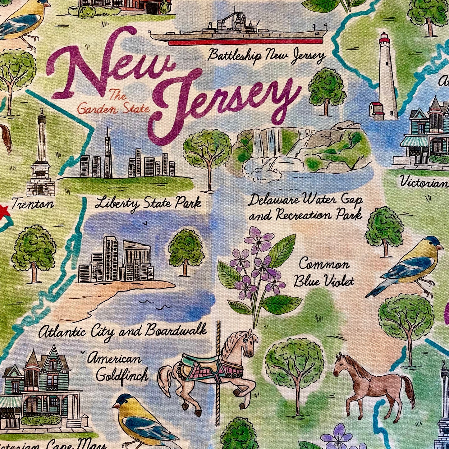 Stand Mixer Bowl Covers - Love New Jersey