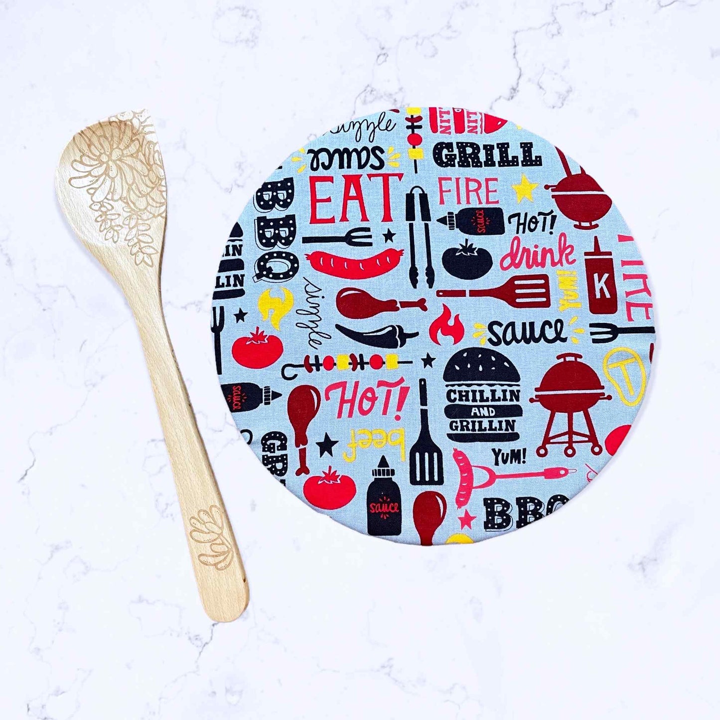 Stand Mixer Bowl Covers - Barbecue