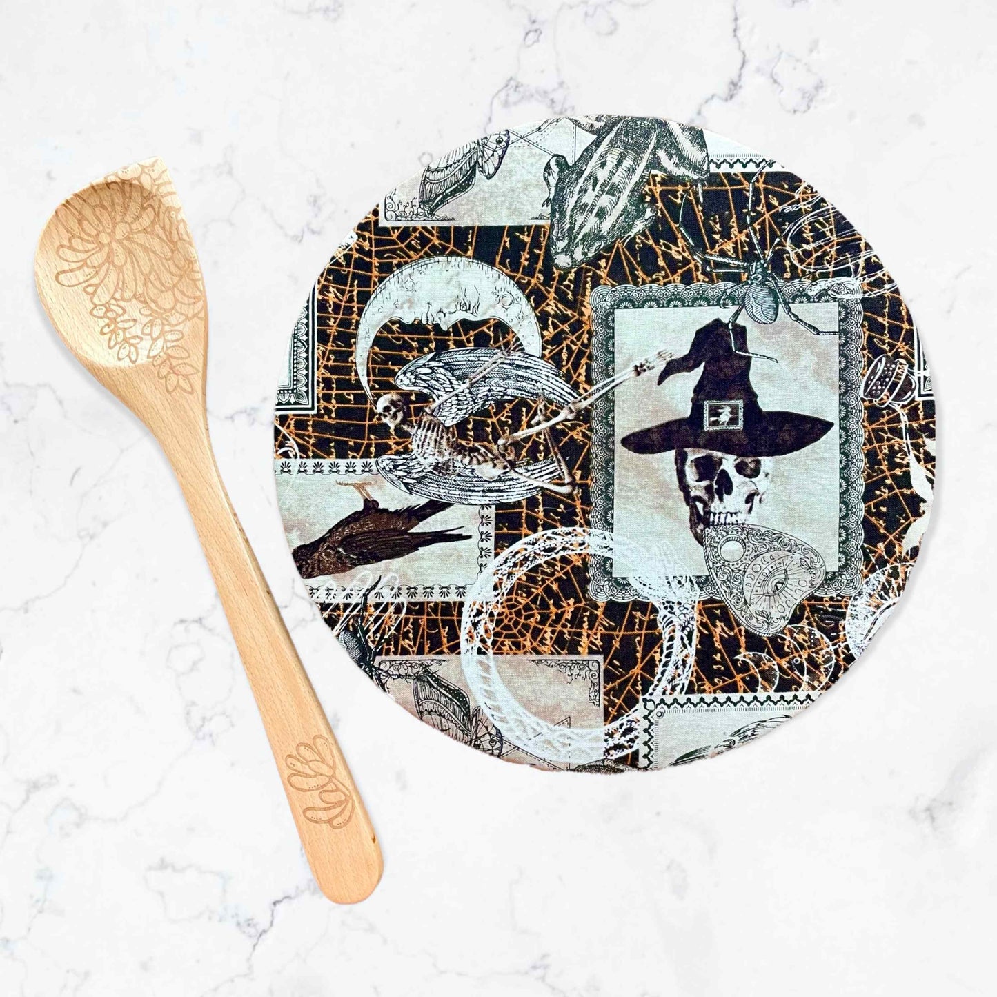 Stand Mixer Slider Mat - Goth Decor Theme
