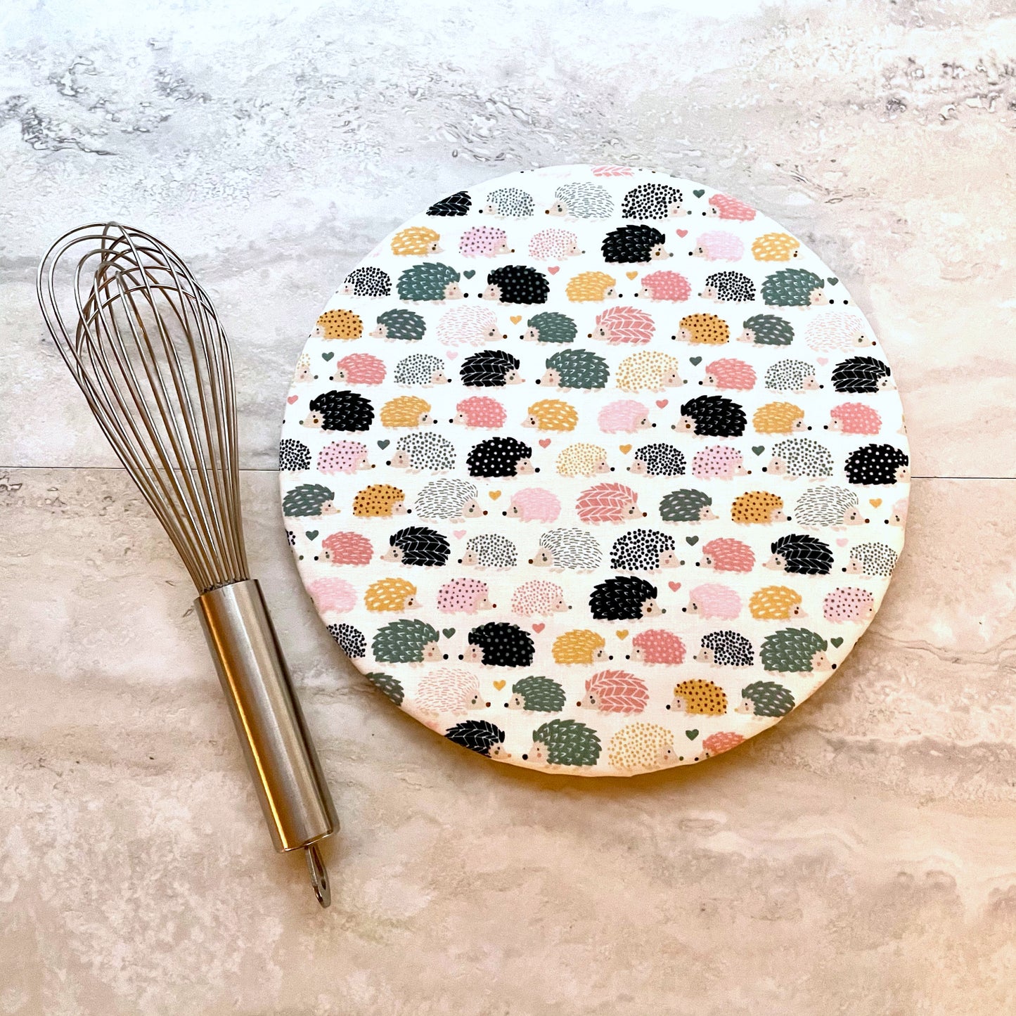 Stand Mixer Bowl Covers - Happy Hedgehog