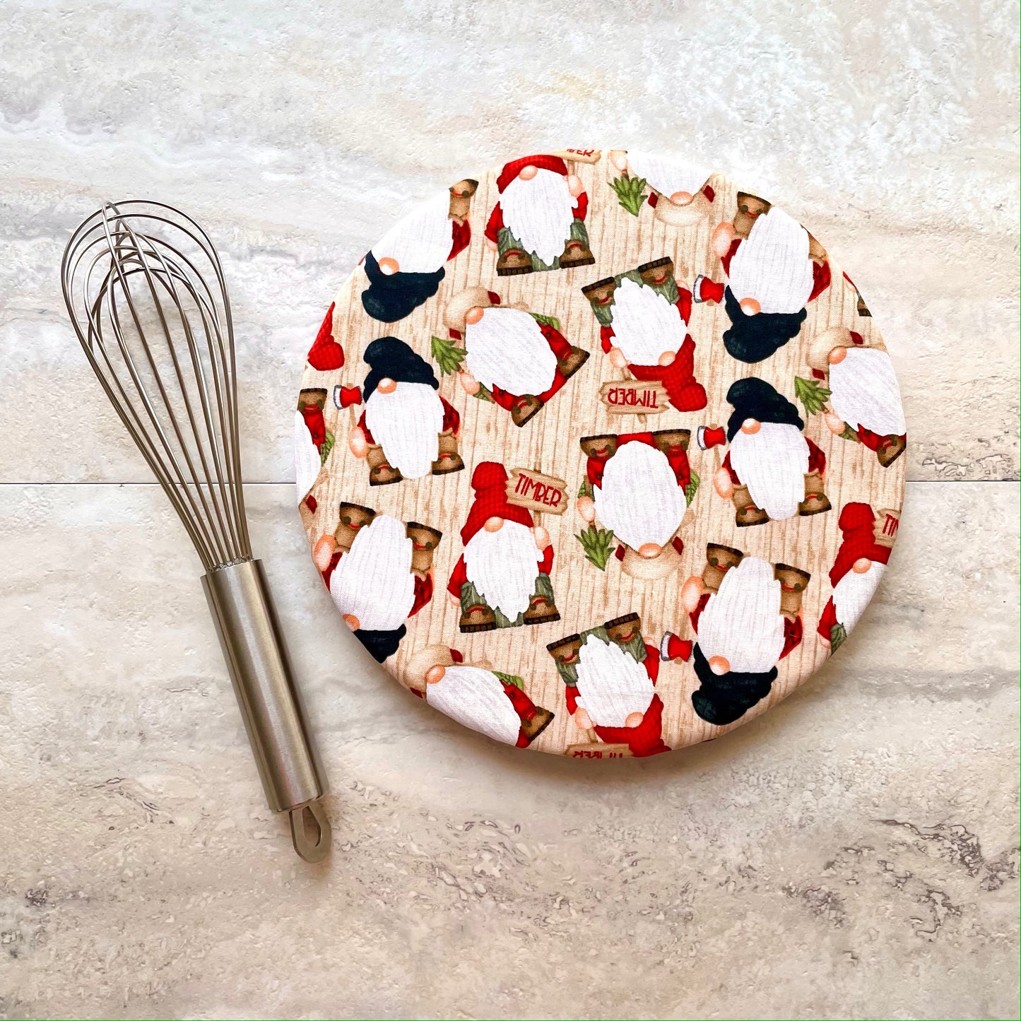 Timber Gnome Mixer Bowl Cover