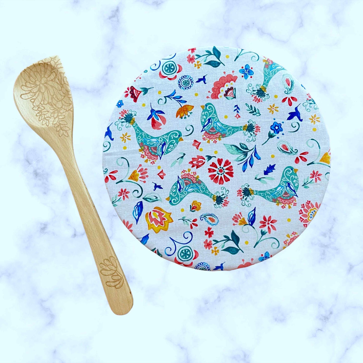 Stand Mixer Slider Mat - Pioneer Woman Mazie Fabric