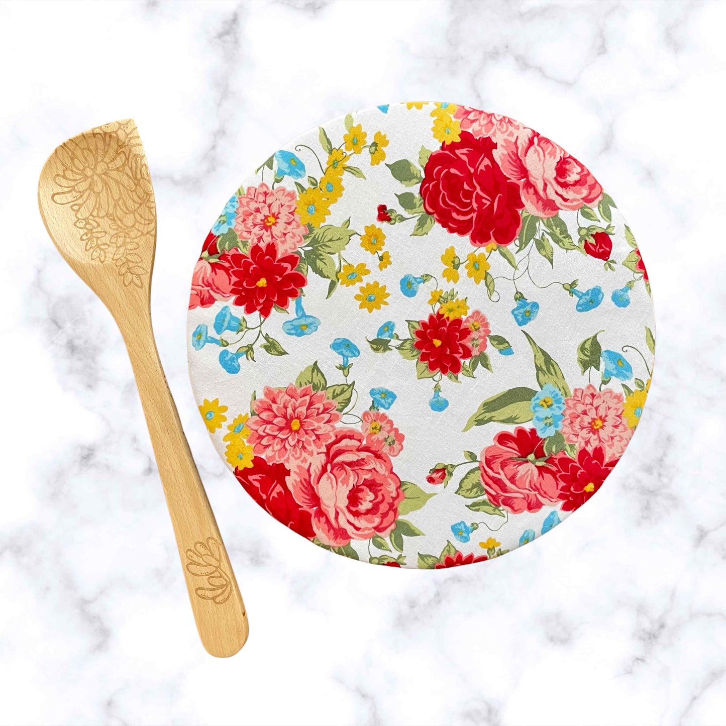 Stand Mixer Bowl Covers - Pioneer Woman Sweet Rose Floral