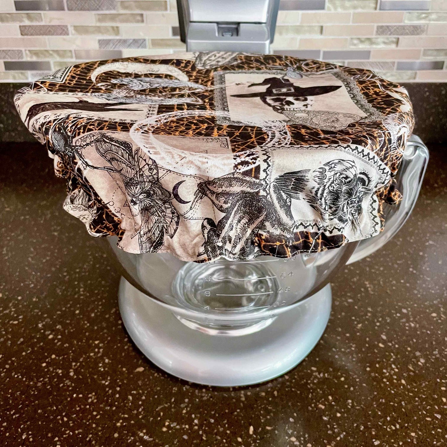 Stand Mixer Slider Mat - Goth Decor Theme