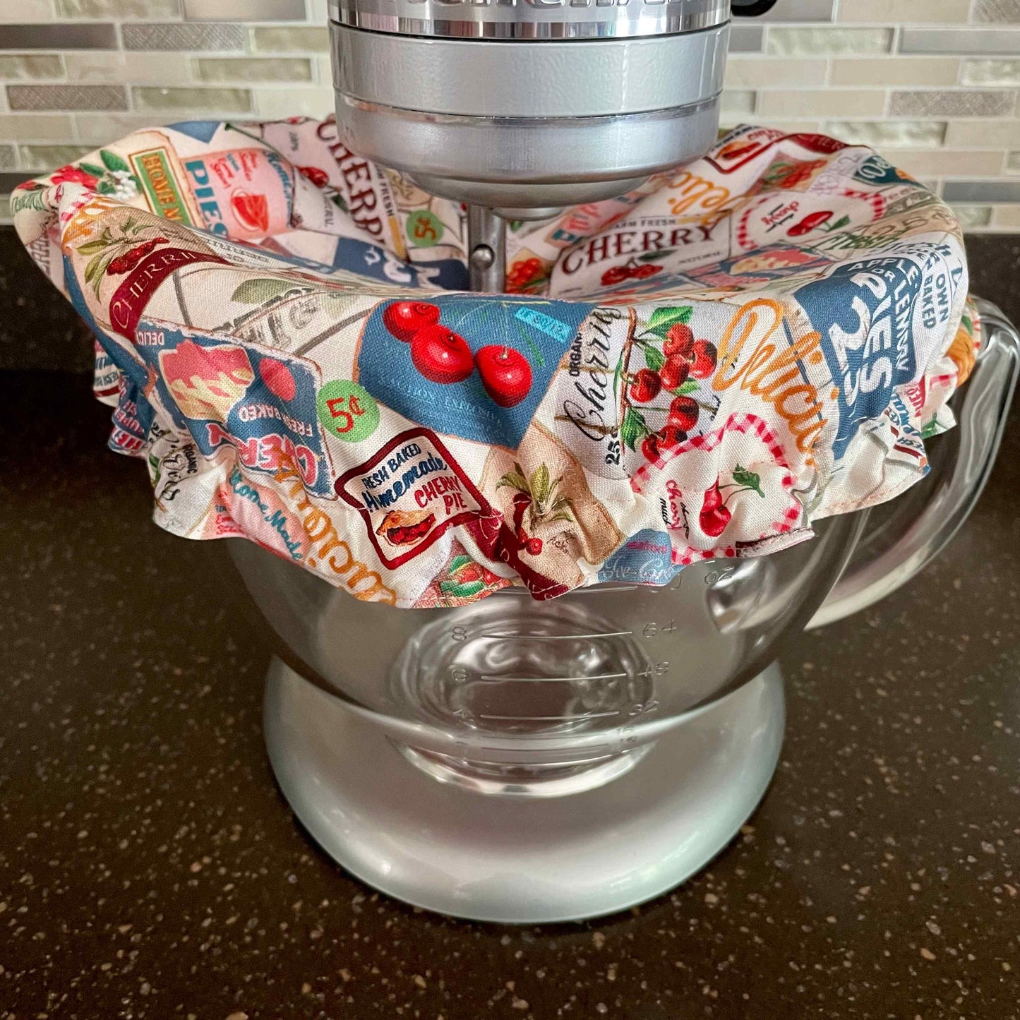 Stand Mixer Bowl Covers - Cherry Pie