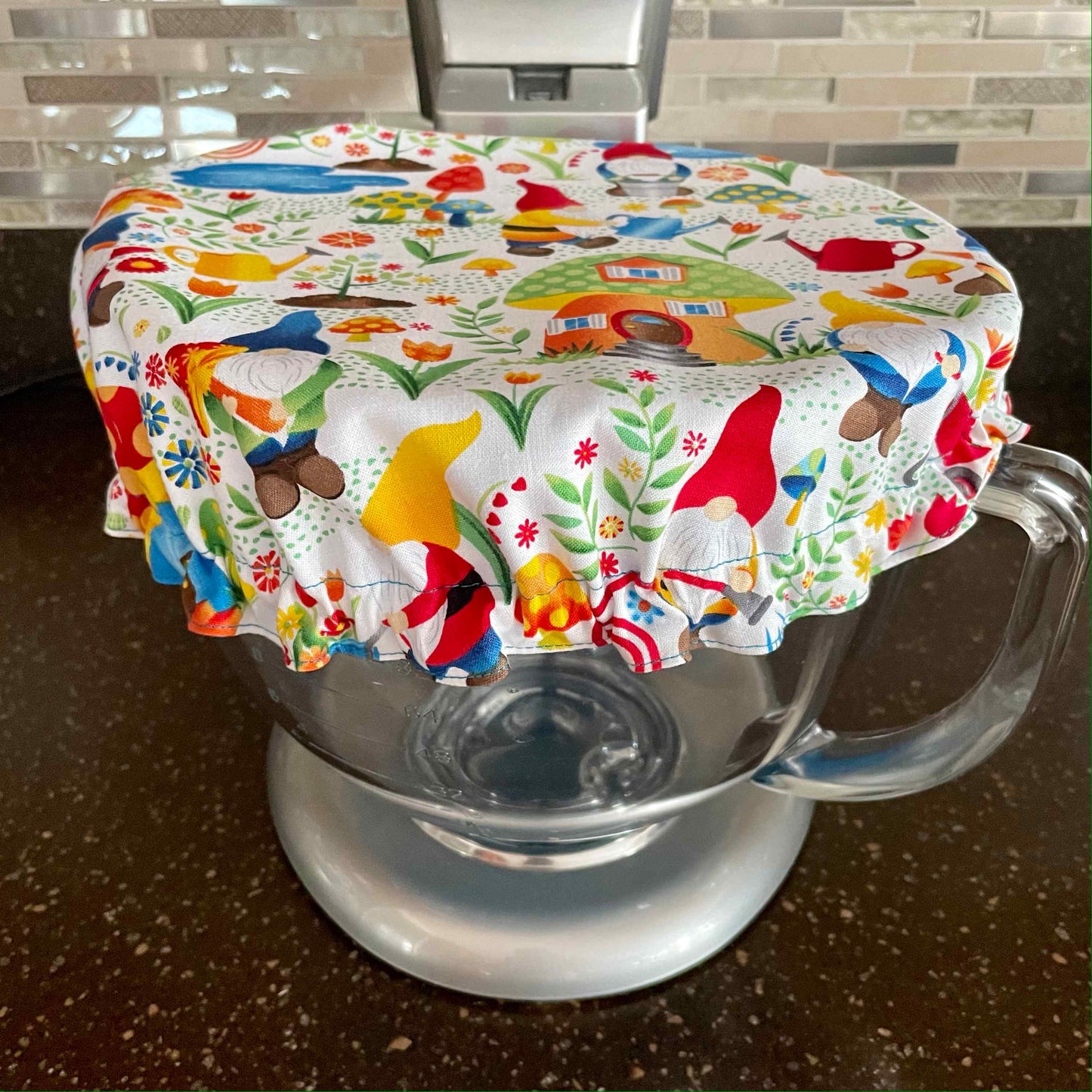 Stand Mixer Bowl Covers - Woodland Gnomies